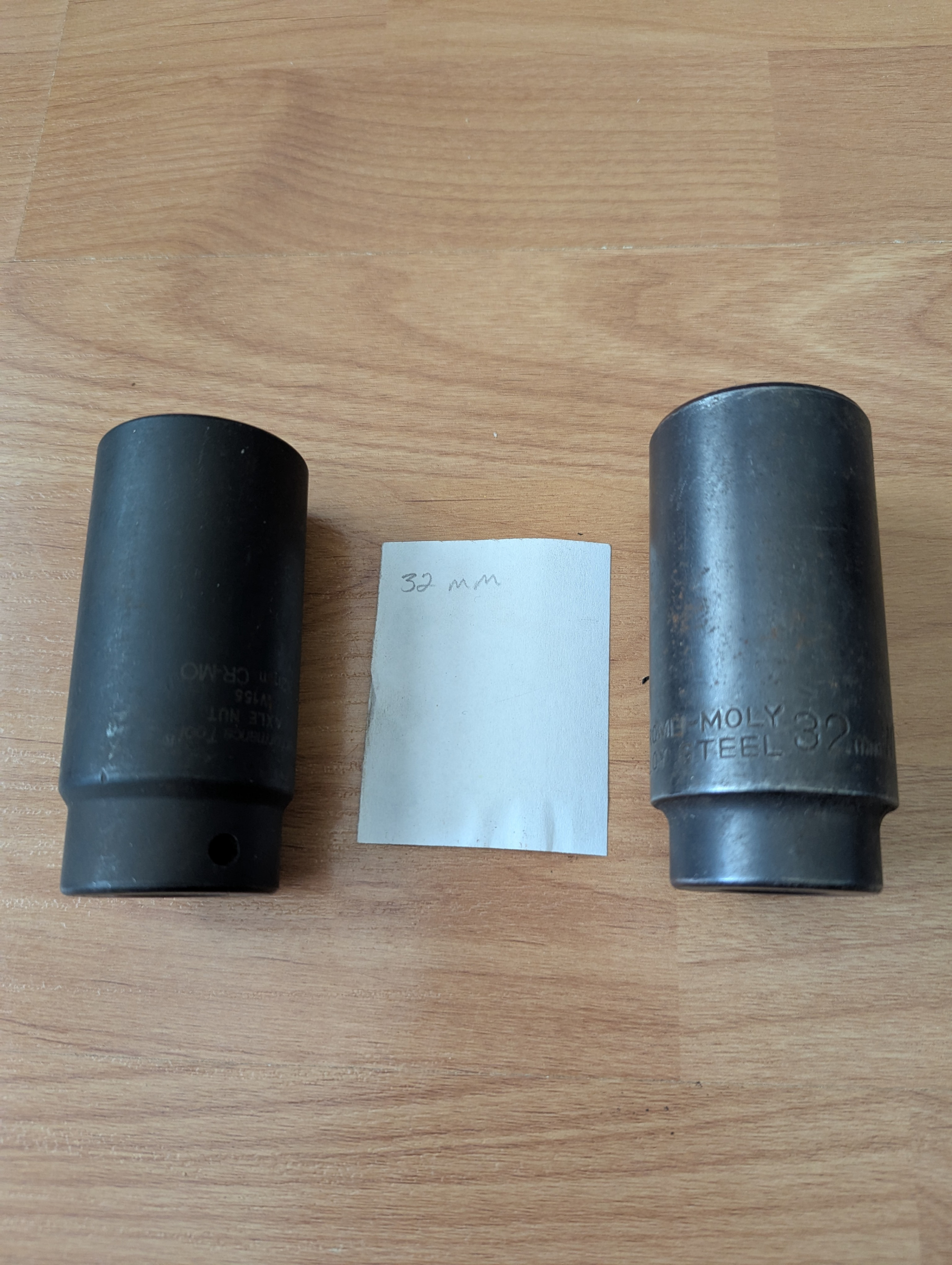 Sockets 1/2 drive 32mm Deep Socket