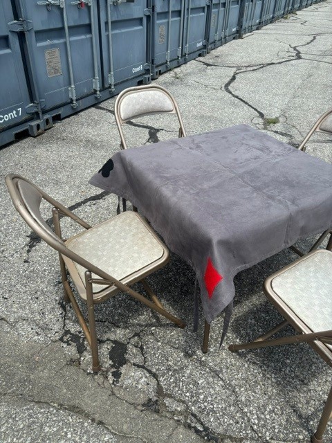 Samsonite Card Table and Chairs Set - photo 3