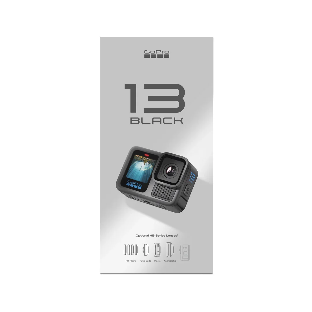 GoPro HERO13 Black 5.3K Action Camera - Factory Sealed