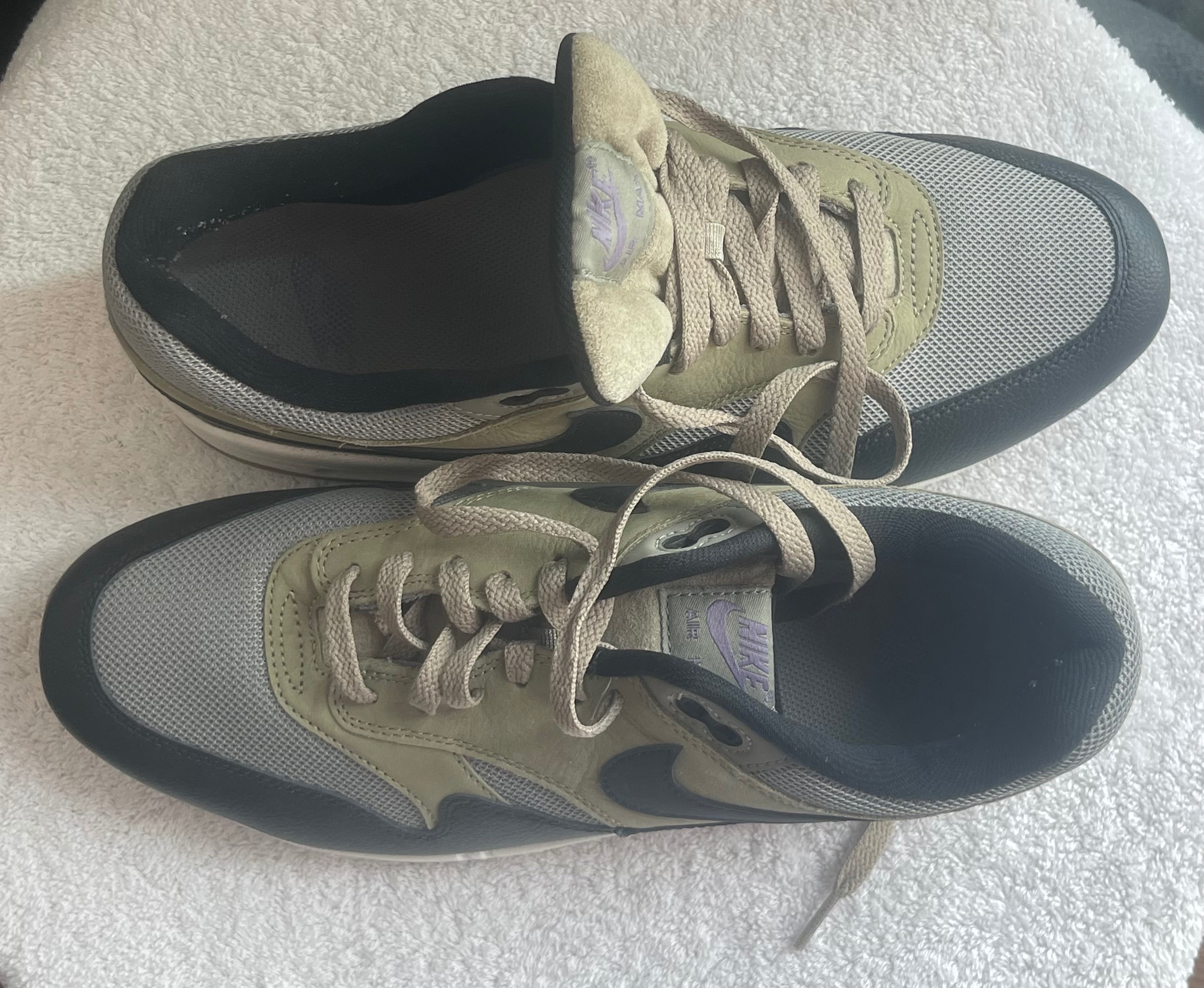 Nike Air Max 1 SC Dark Stucco (Size 10.5) – Worn Twice - photo 3
