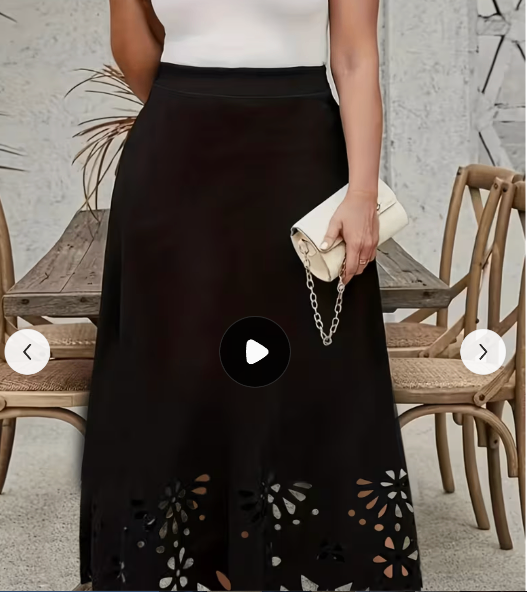 Jupe évasée taille plus 1XL - photo 2
