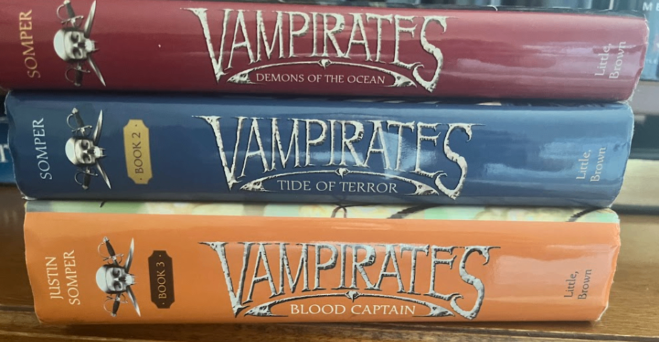 Vampirates Hardcover Book Series by Justin Somper