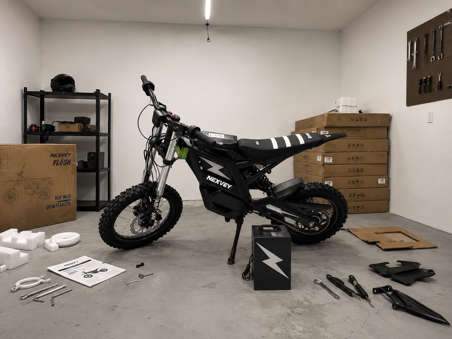 Electric Dirt Bike – 35 MPH | Factory Sealed - photo 5