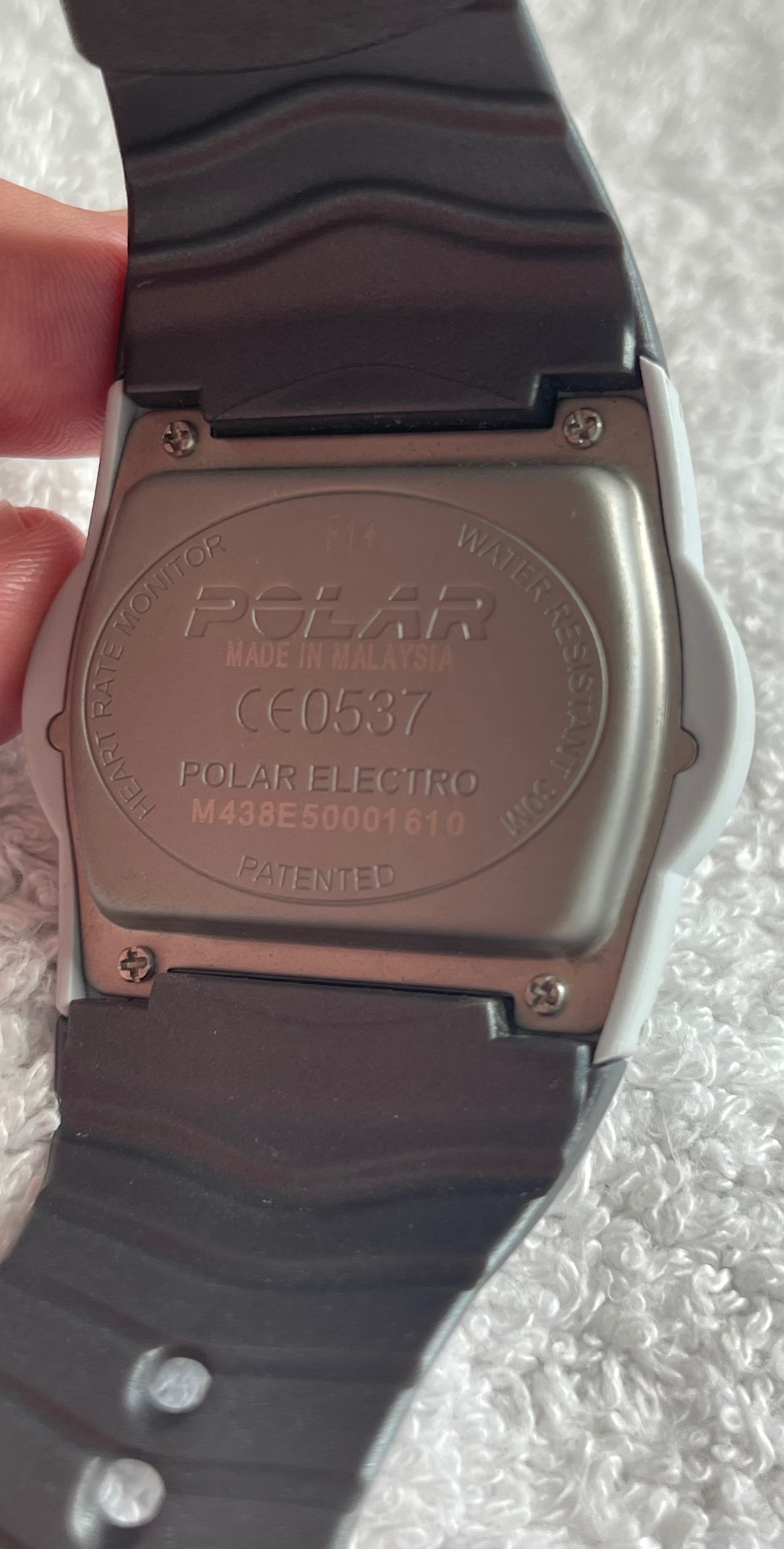 Vintage Polar F1 M438 Fitness Watch - Grey (Active Screen) - photo 3