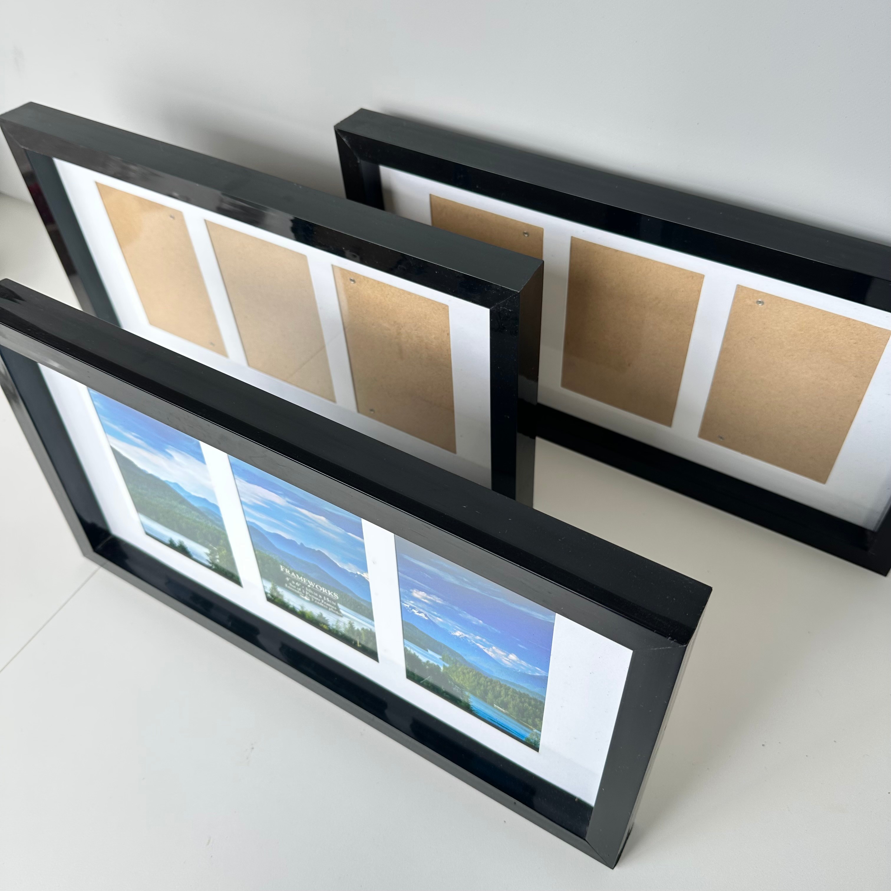 Triptych Photo Frame - Set of 3 - photo 2