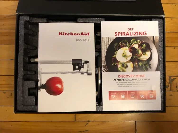 KitchenAid 5-Blade Spiralizer with Peel, Core & Slice Attachment - photo 4