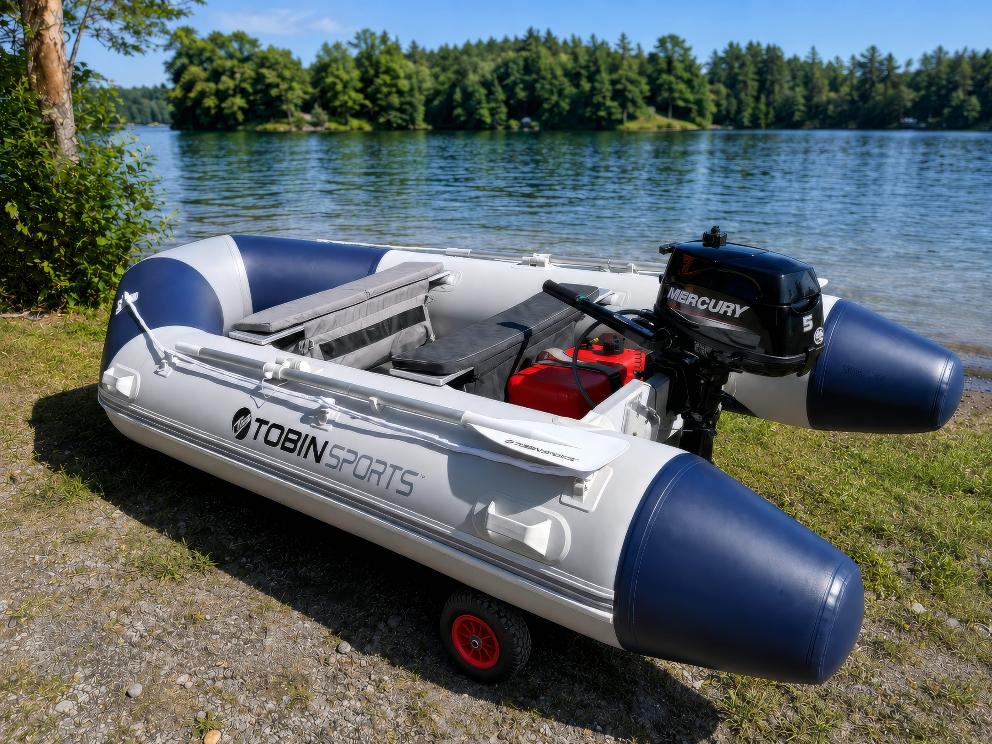 2022 Tobin Boat + Mercury 5HP FourStroke | Complete Kit