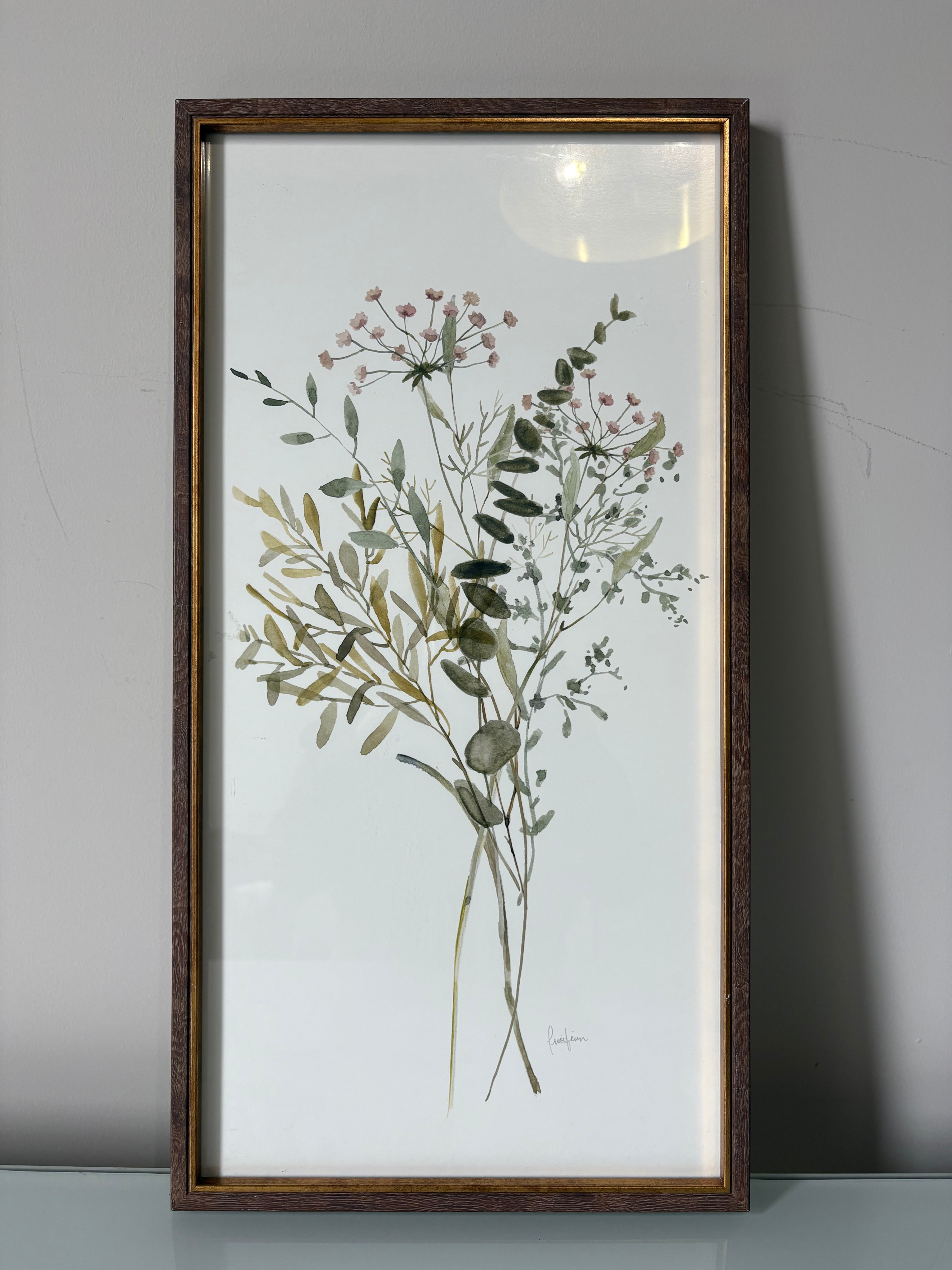 Framed Watercolor Botanical Wall Art - photo 2
