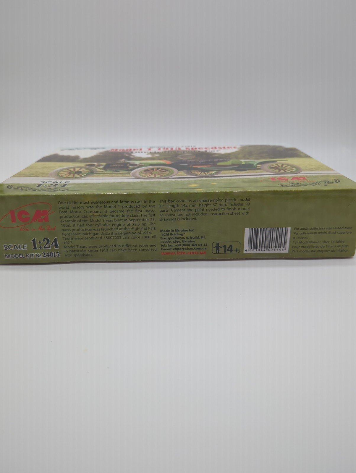 ICM Model T 1913 Speedster 1/24 Scale Plastic Model Kit - Sealed - photo 5