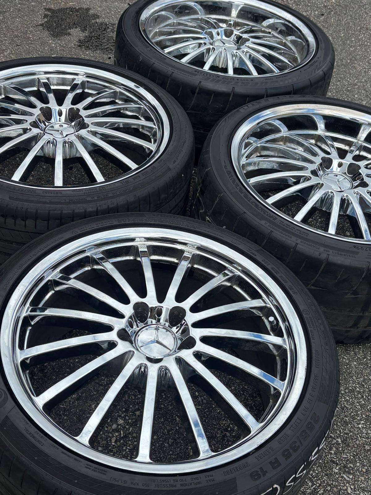 19 "Mandrus Millenium(5x112)+tires-SL/CLS /E Class/C Class/CLK - photo 4