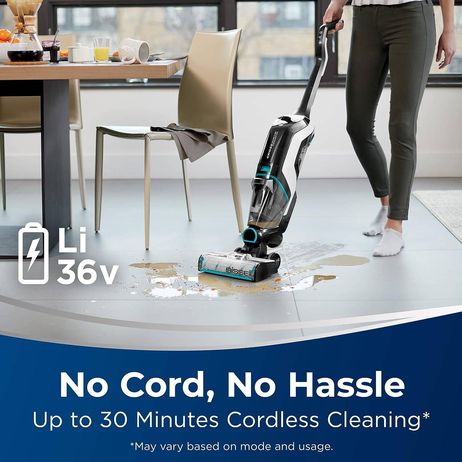 BISSELL CrossWave Cordless Max 36V Vacuum Mop - photo 4