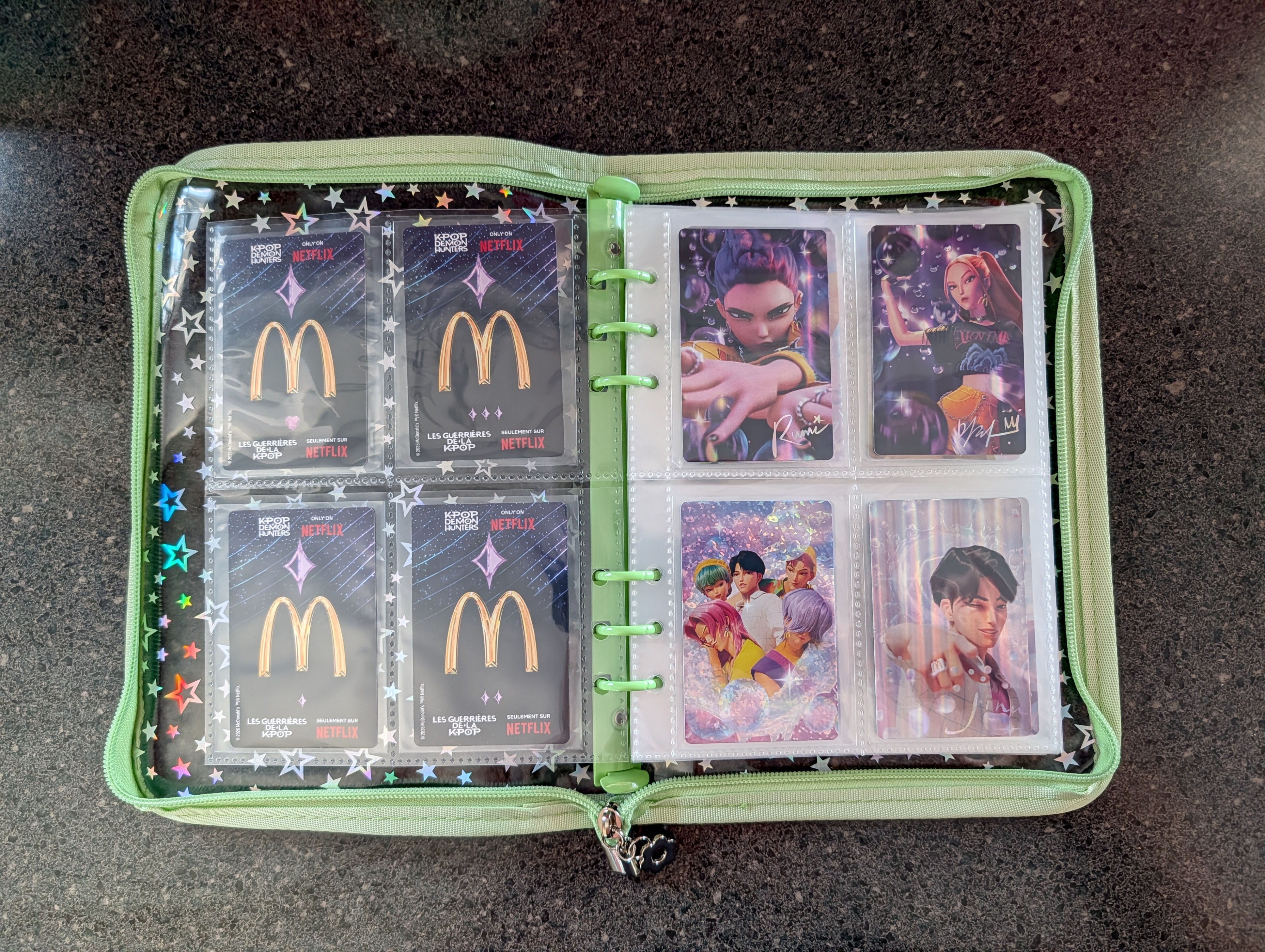 McDonald’s K-Pop Demon Hunters COMPLETE SET 13 Cards FREE BINDER - photo 2