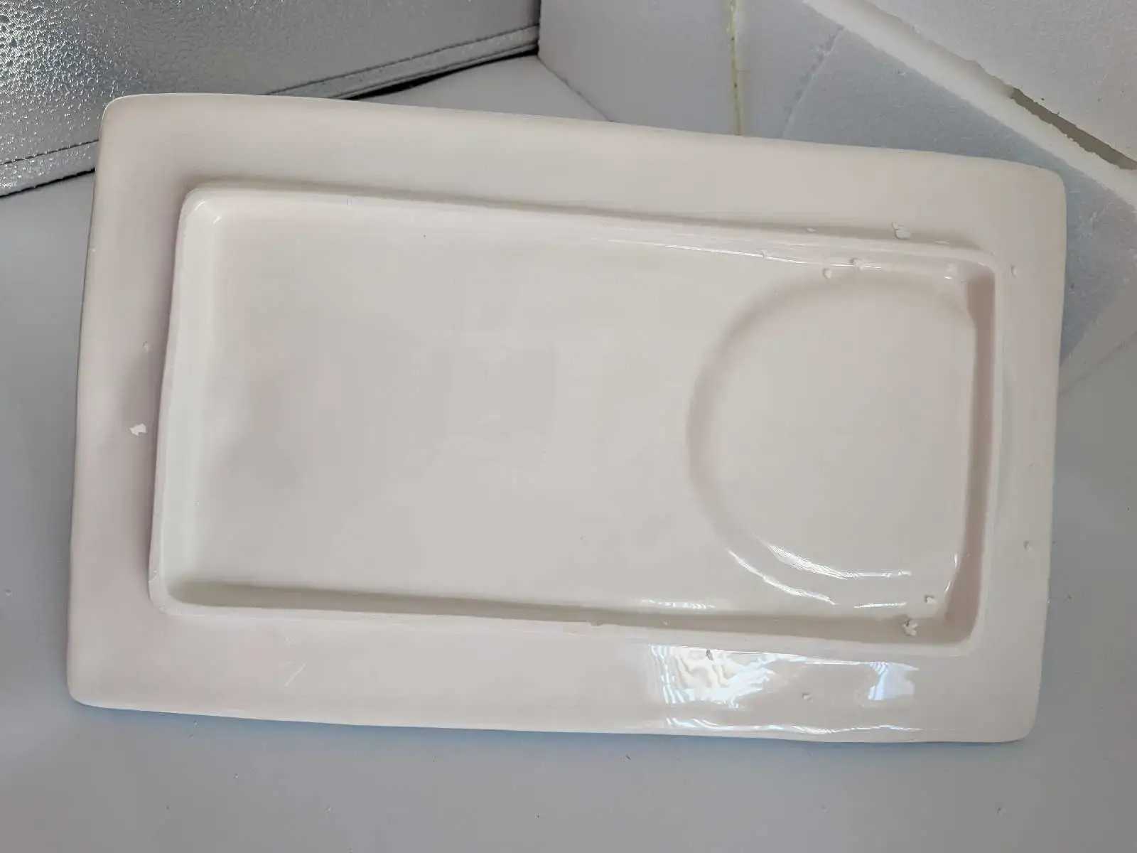 Shark Sushi Plate - Ceramic Serving Tray with Chopstick Rest - photo 5