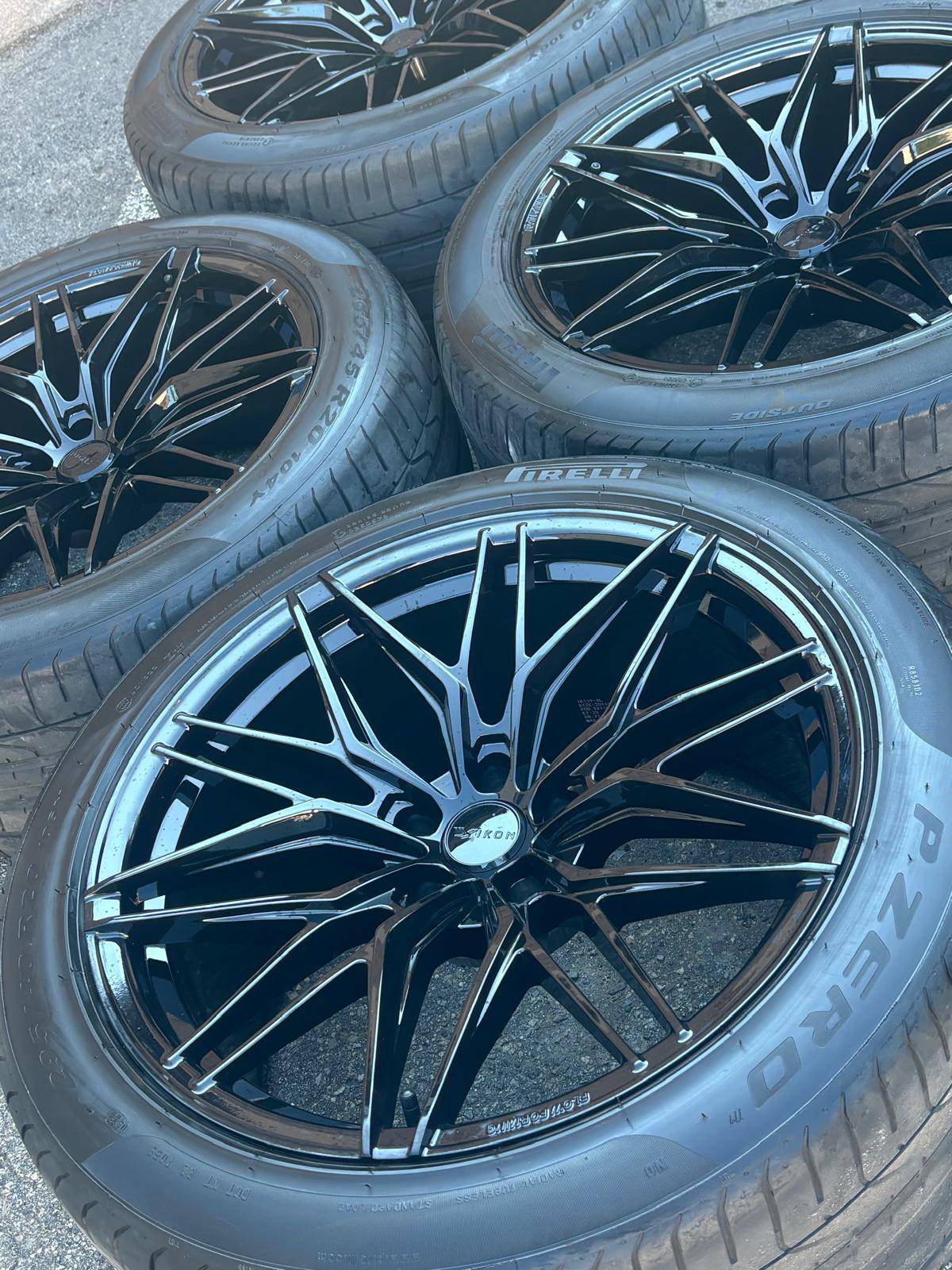 NEW 20”IKON-119(5x115)+used Pirelli-Charger/Challenger/300/Magn - photo 3