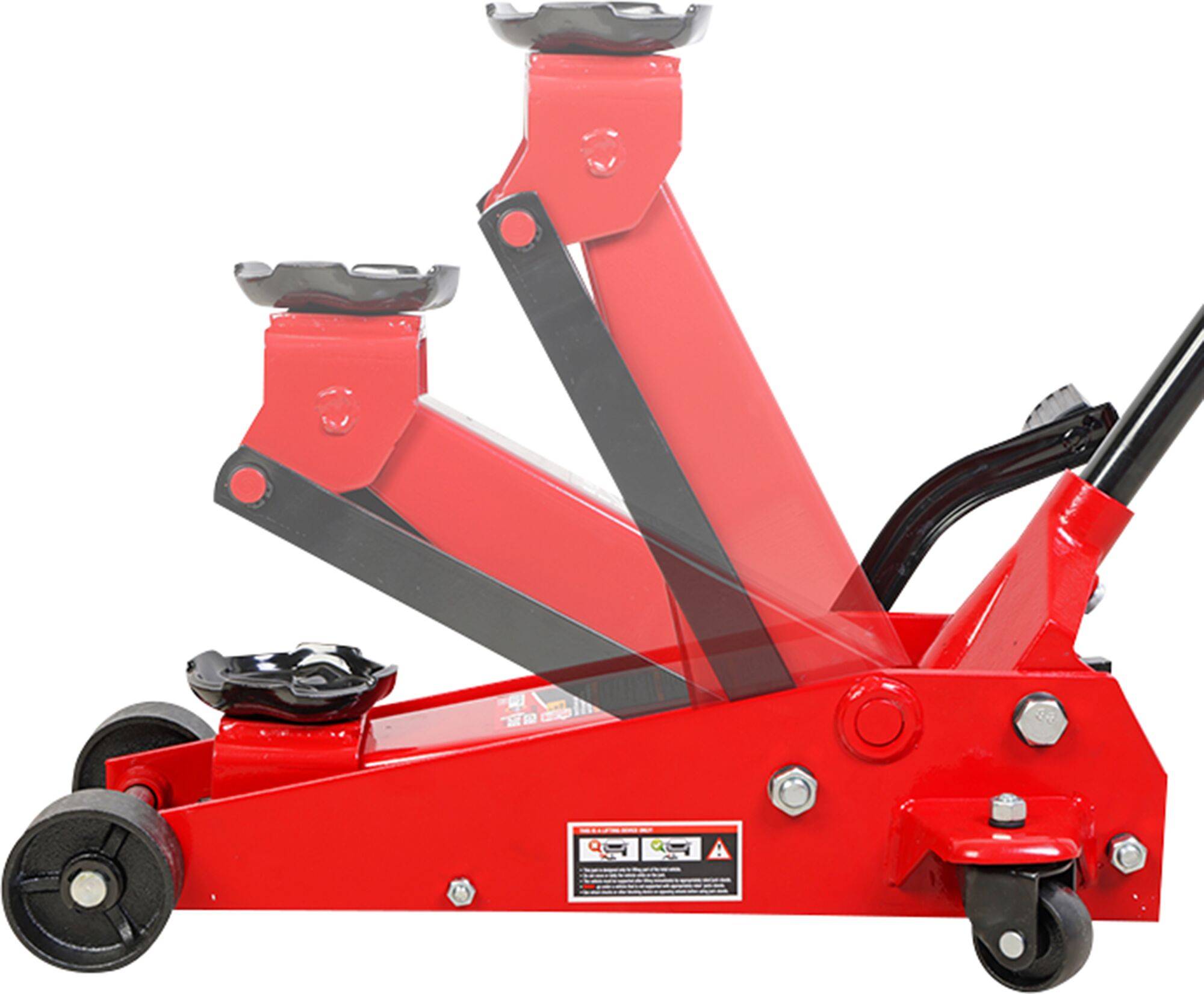 3-1/2 Ton Pro-Series Floor Jack with Foot Pump - photo 2