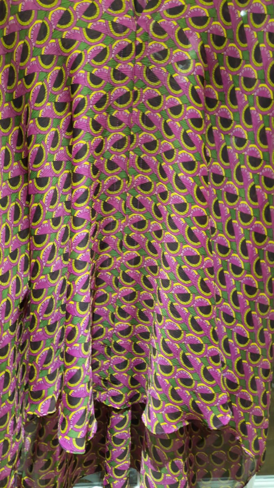 Zara Short Printed Kaftan Dress - photo 4