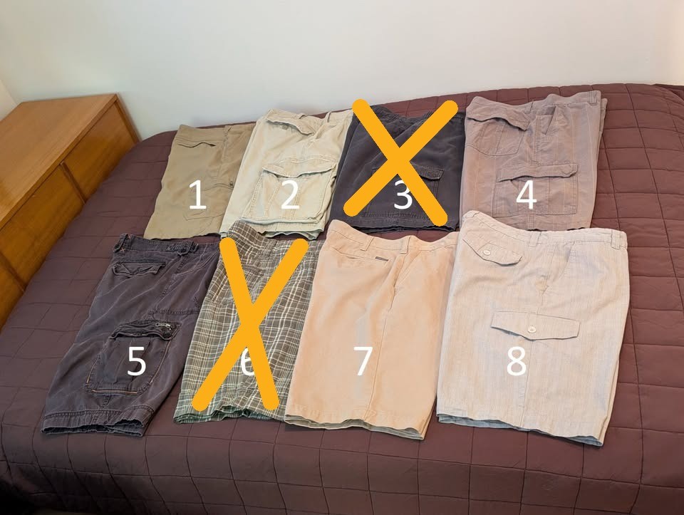 Men's Shorts Size 36 - 37 $2 each - photo 2