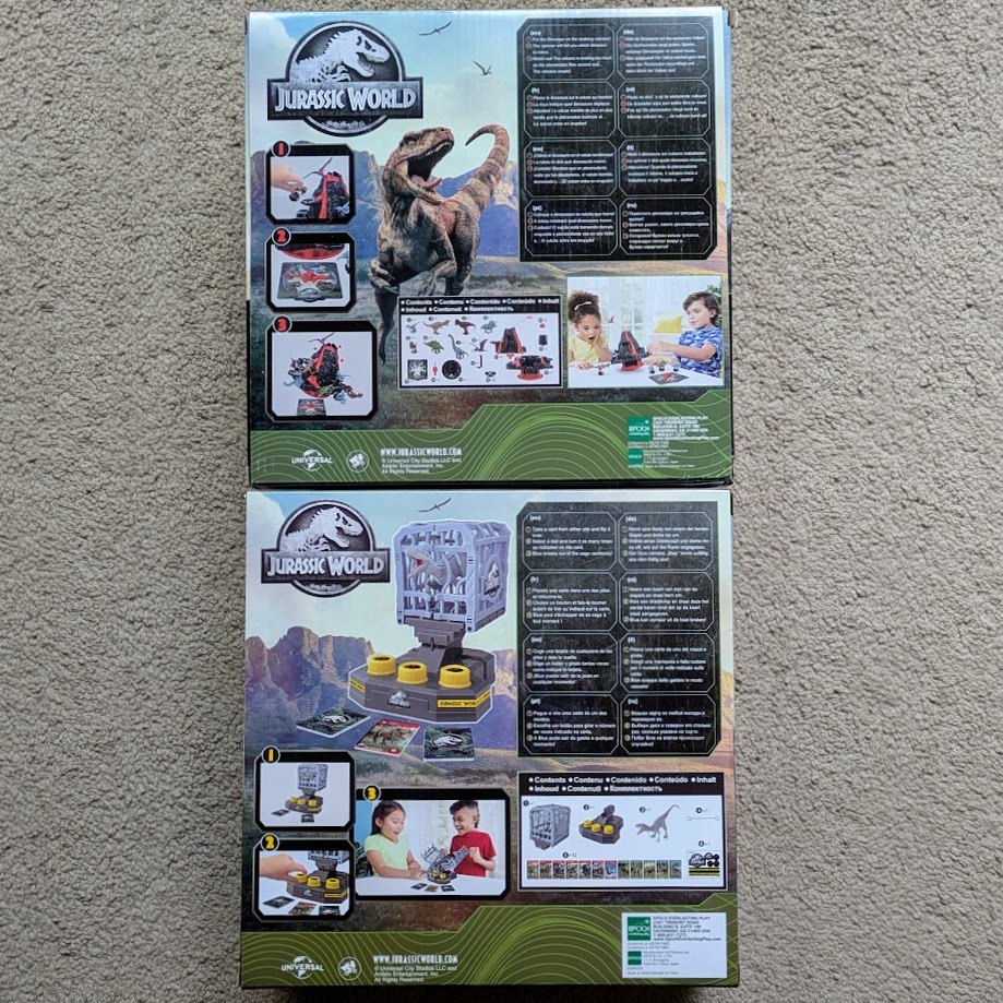 Jurrasic World Board Game Bundle - photo 2