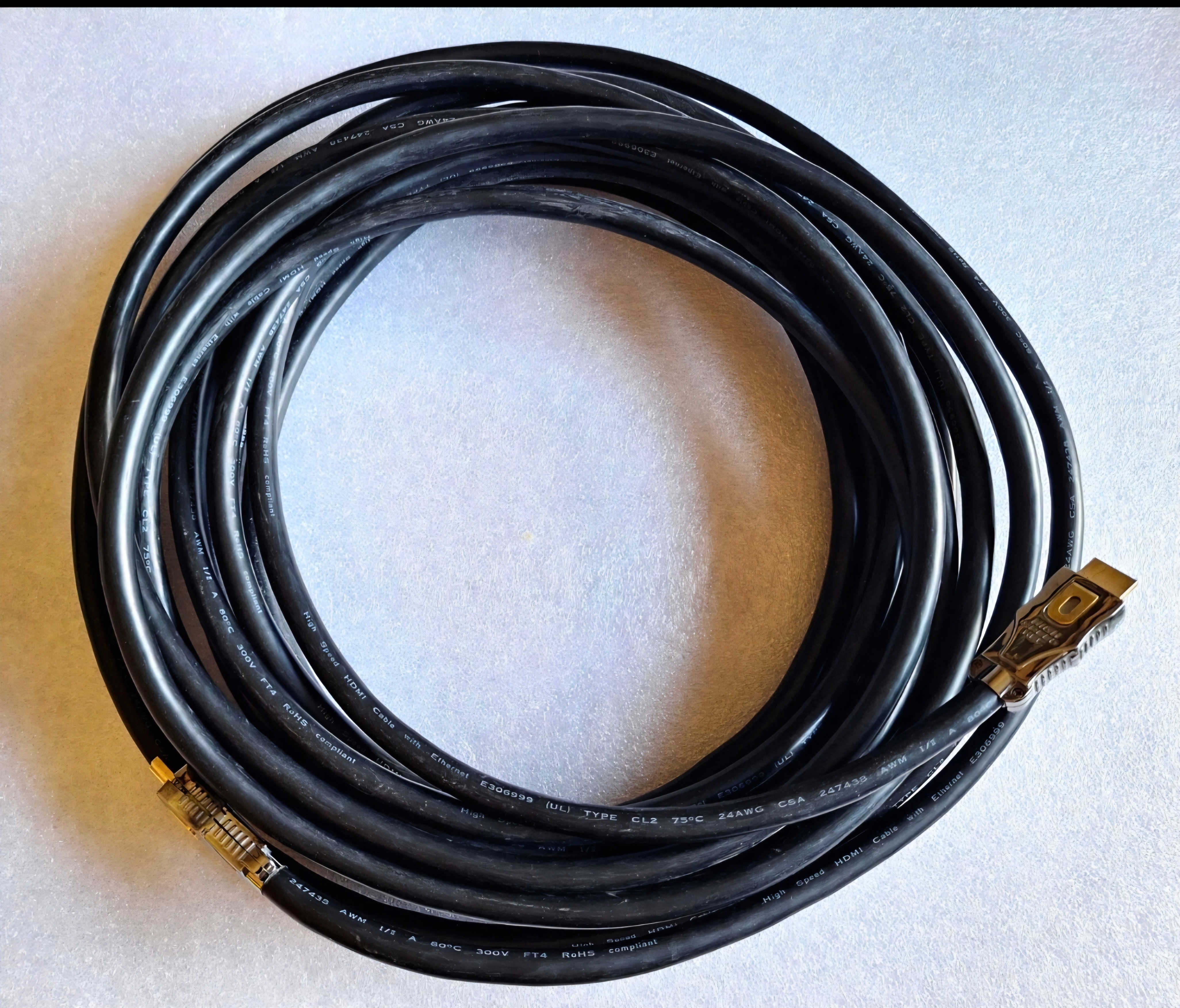 High Speed HEC HDMI Cable With Ethernet, Type CL2 E306999 32feet