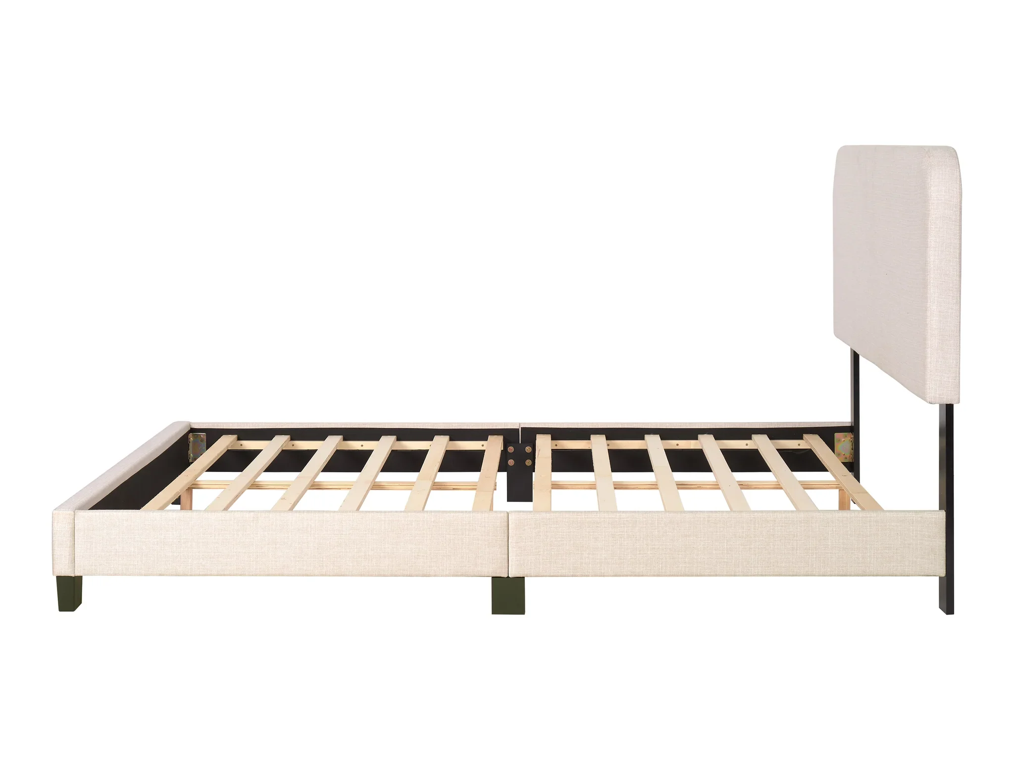 NEW King Bed Frame | Adjustable Headboard | No Box Spring - photo 4