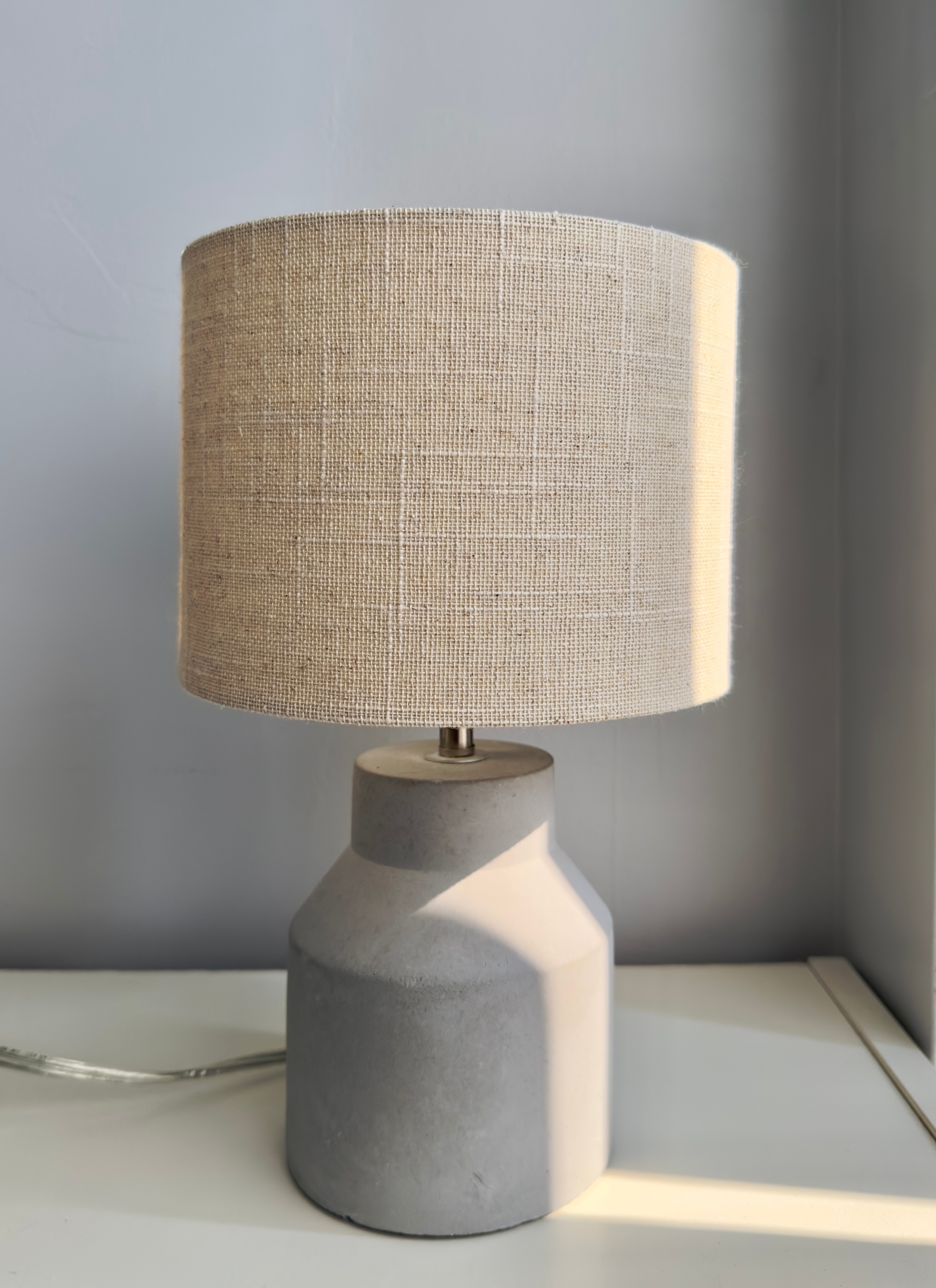 Concrete Desk Lamp