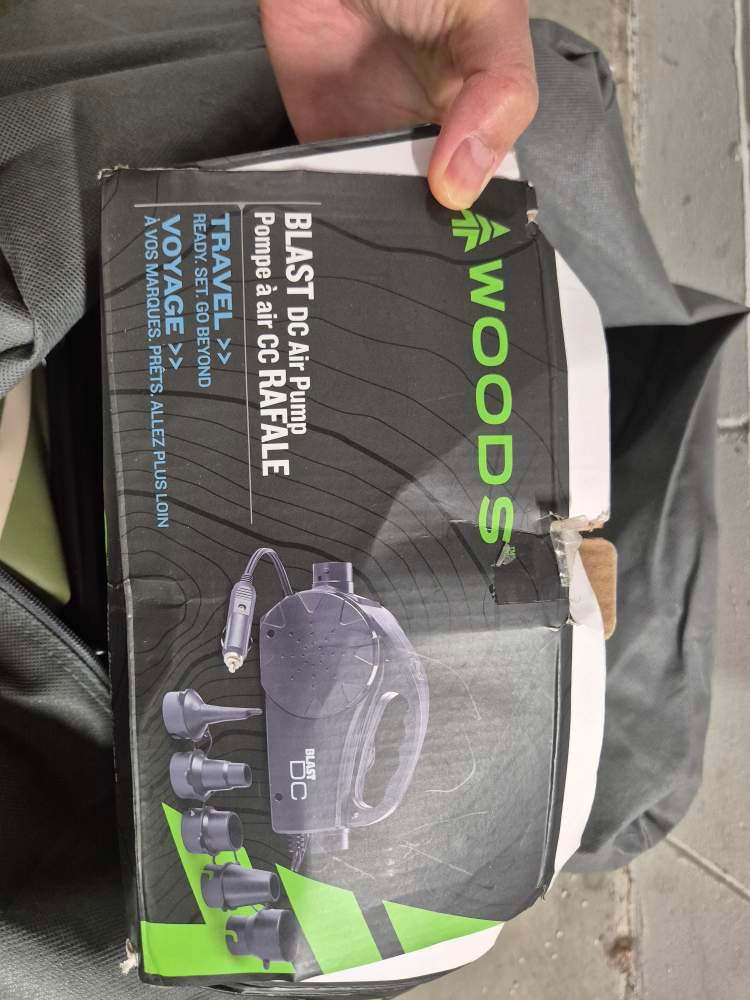 Bestway Voyager X2 Inflatable Boat + Woods Electric Air Pump - photo 3
