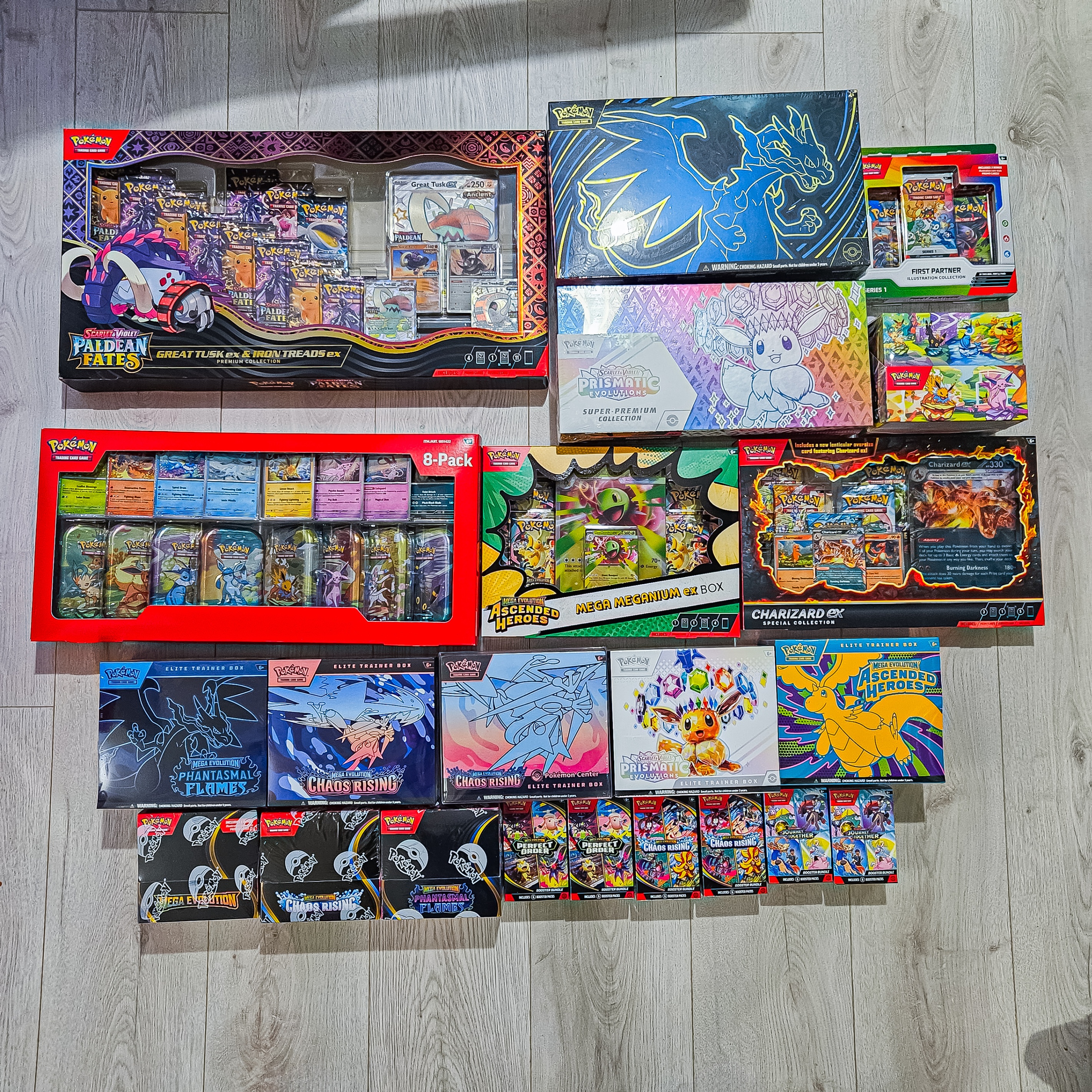 Ascended Heroes, Prismatic Evolution, Phantasmal Flames and More