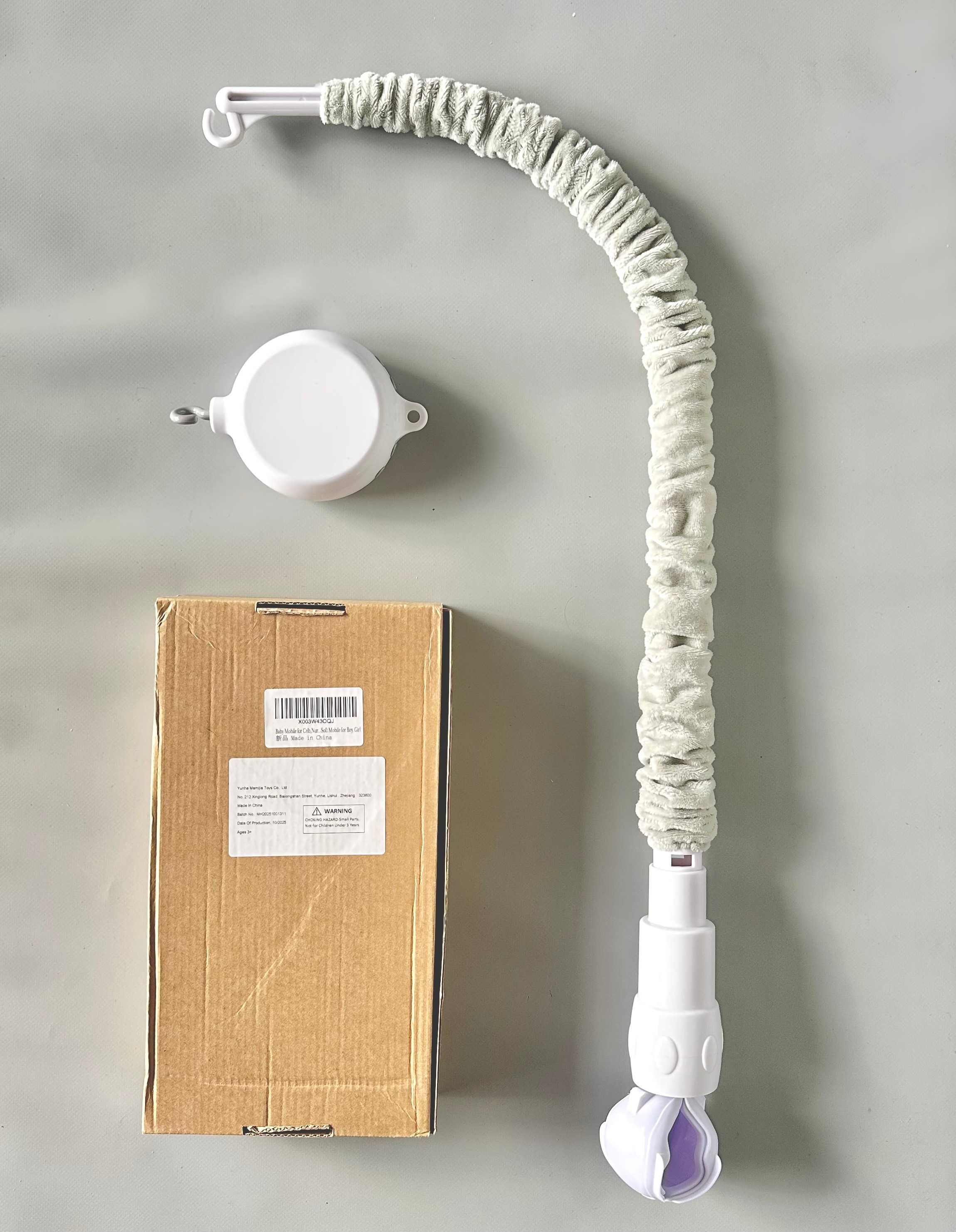 Baby Crib Mobile Arm with Musical Spinner