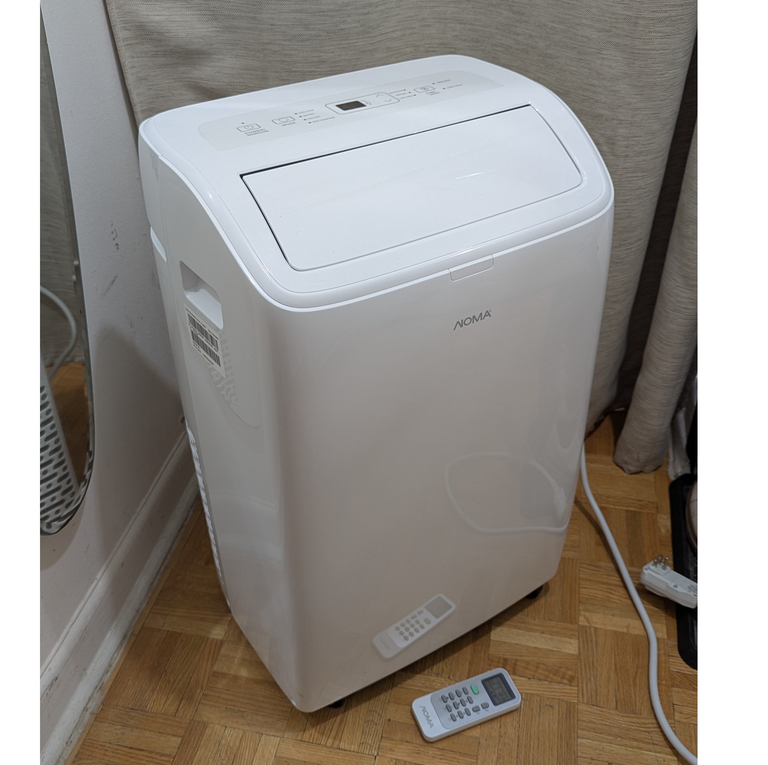 NOMA 10,000 BTU 4-in-1 Portable Air Conditioner AC & HEATER TOO