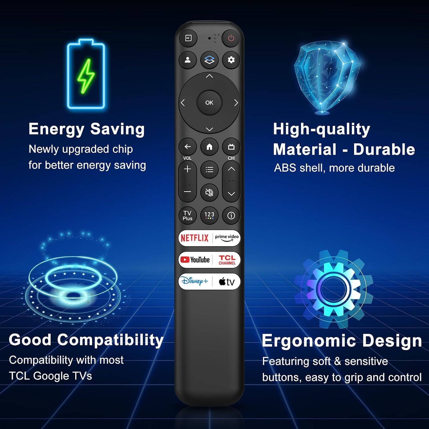 TCL Remote for Google TV - photo 5