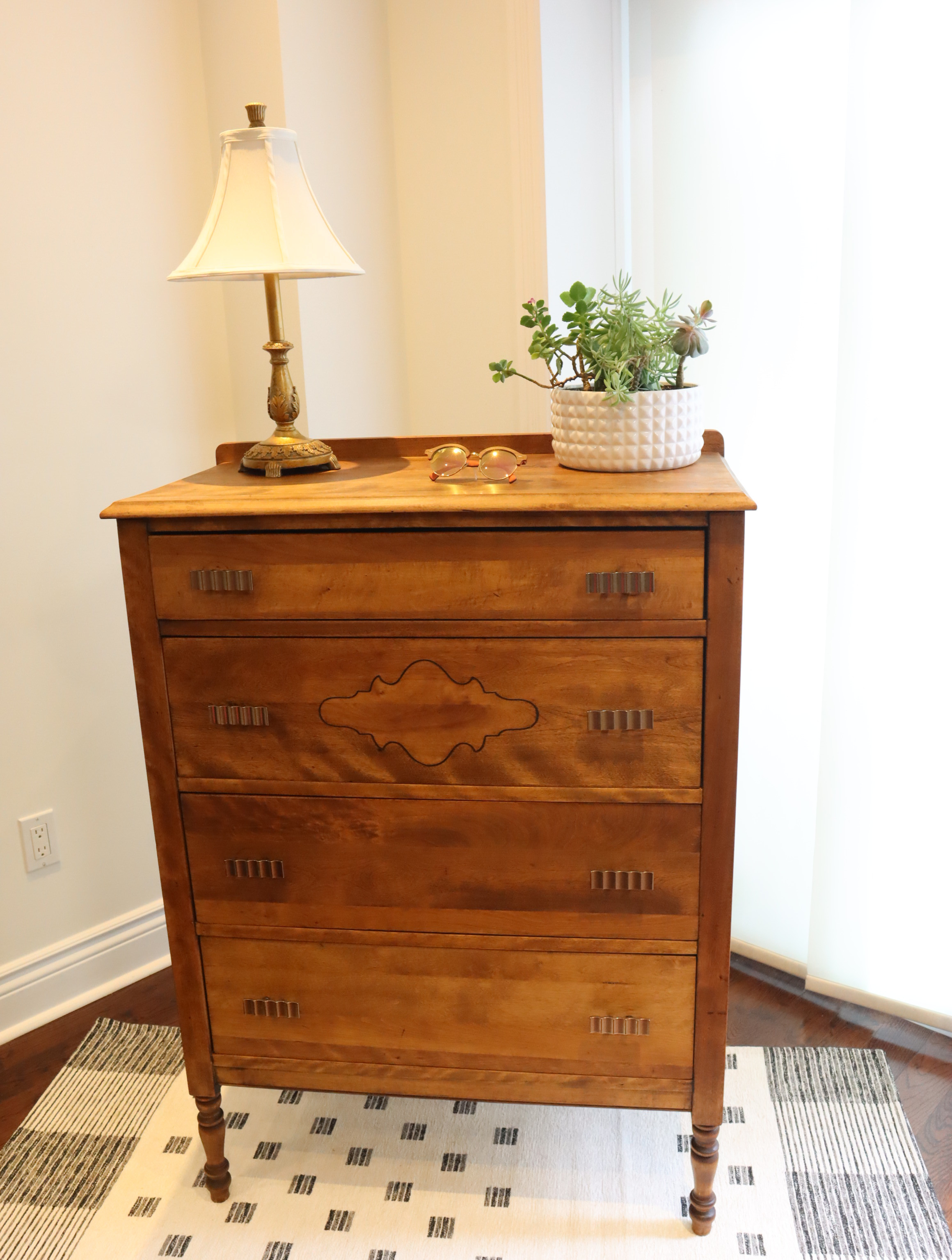 Canadian Made Antique Tallboy Dresser