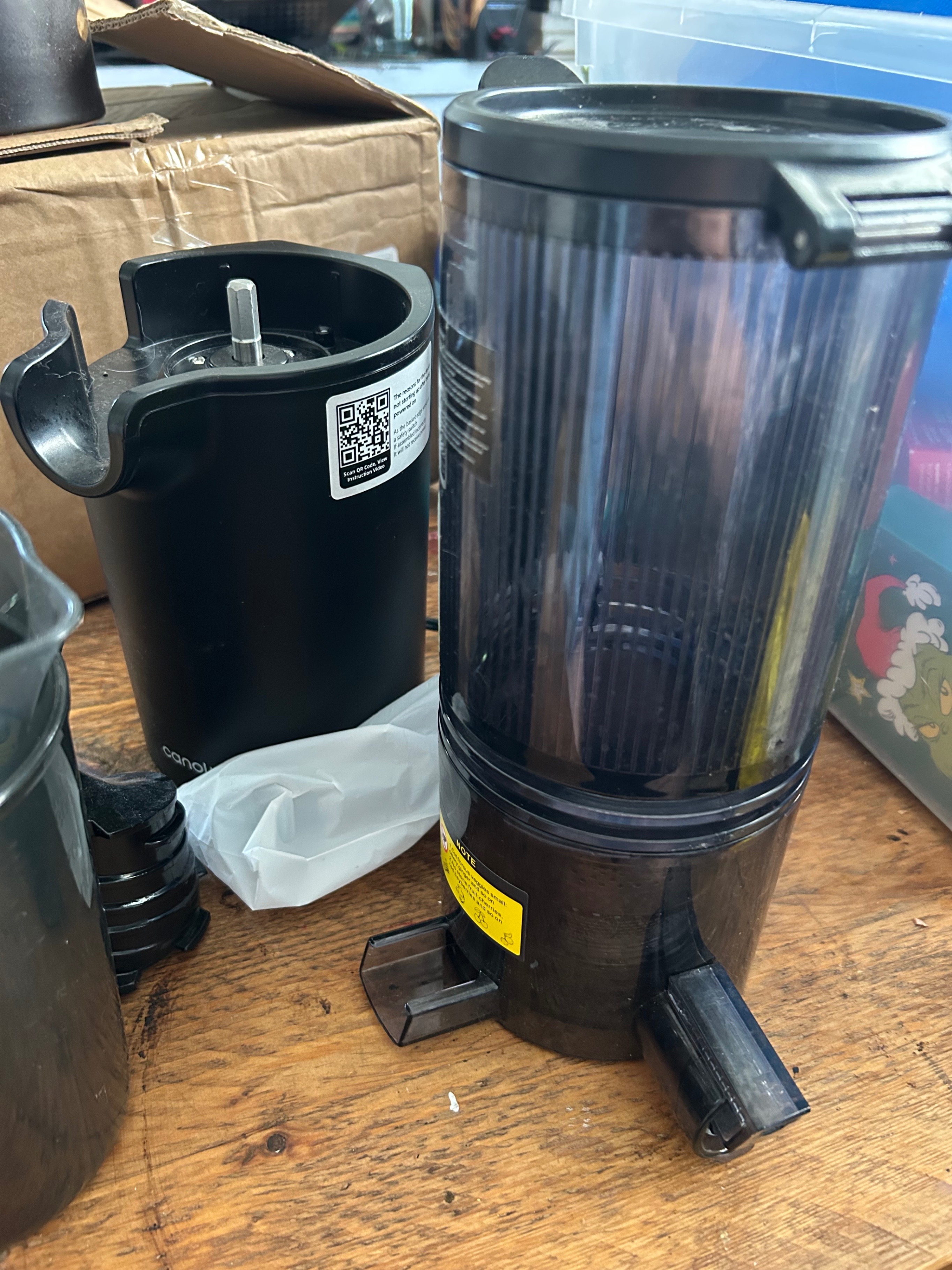 350W Slow Cold Press Juicer with 5.3" Larger Feed Chute - photo 3