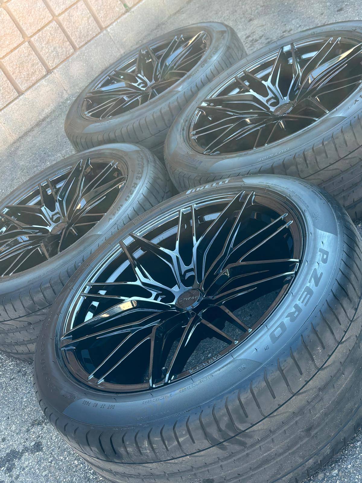 NEW 20”IKON-119(5x115)+used Pirelli-Charger/Challenger/300/Magn - photo 5