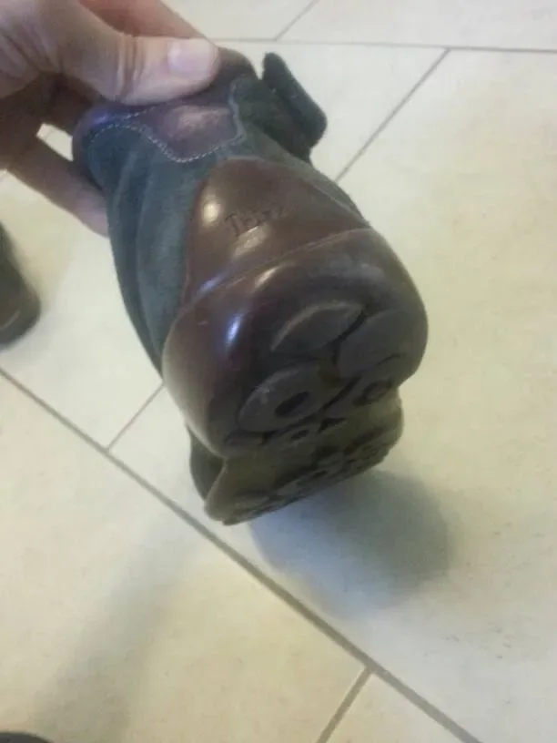 Real Leather & Suede Unique Think! Designer Brand Purple Booties - photo 4