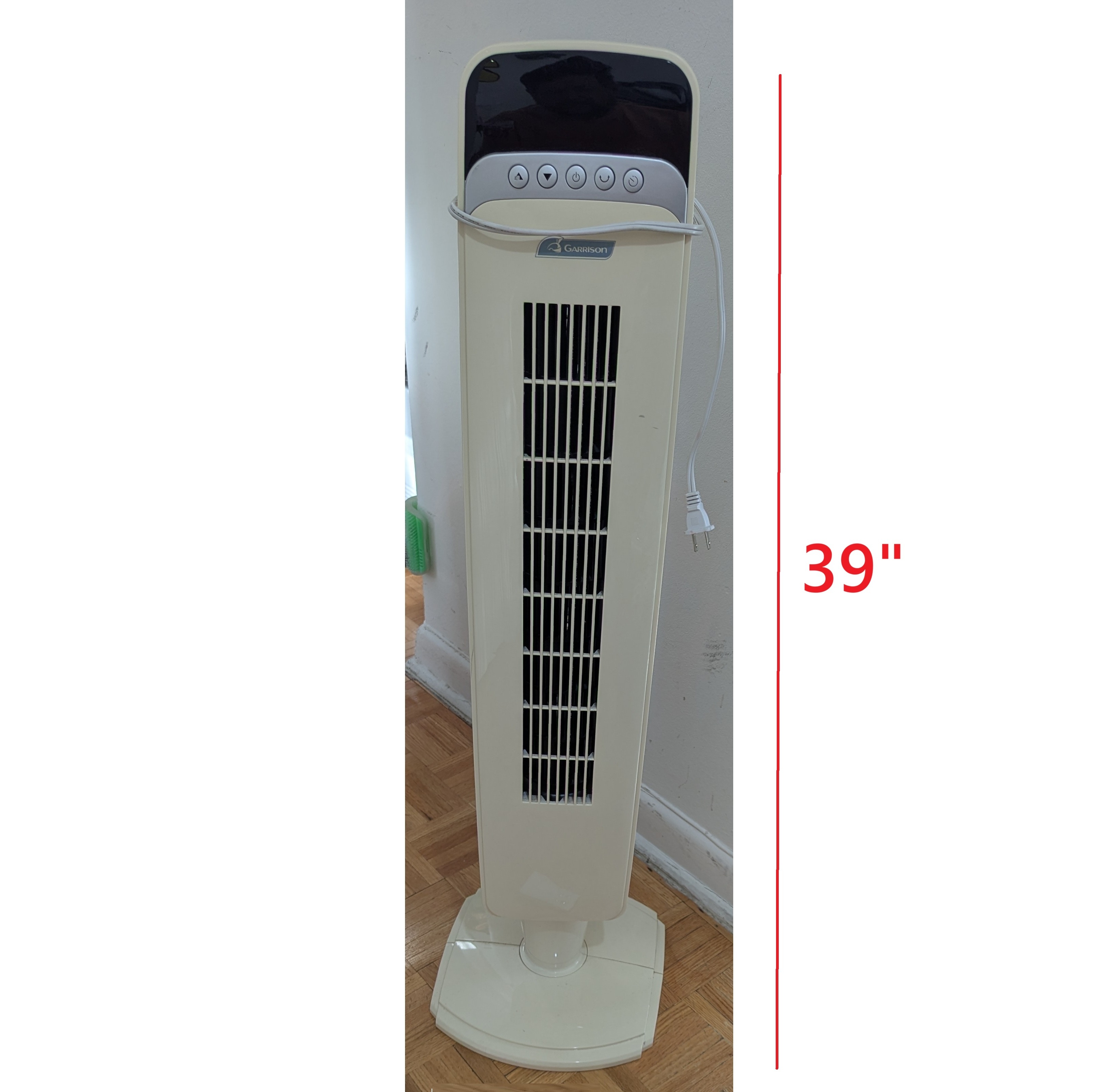 39" Oscillating Tower Floor Fan WITHOUT REMOTE CONTROL!!