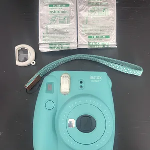 Fujifilm Instax Mini 8+ Instant Camera (Mint) + 2 Film Packs