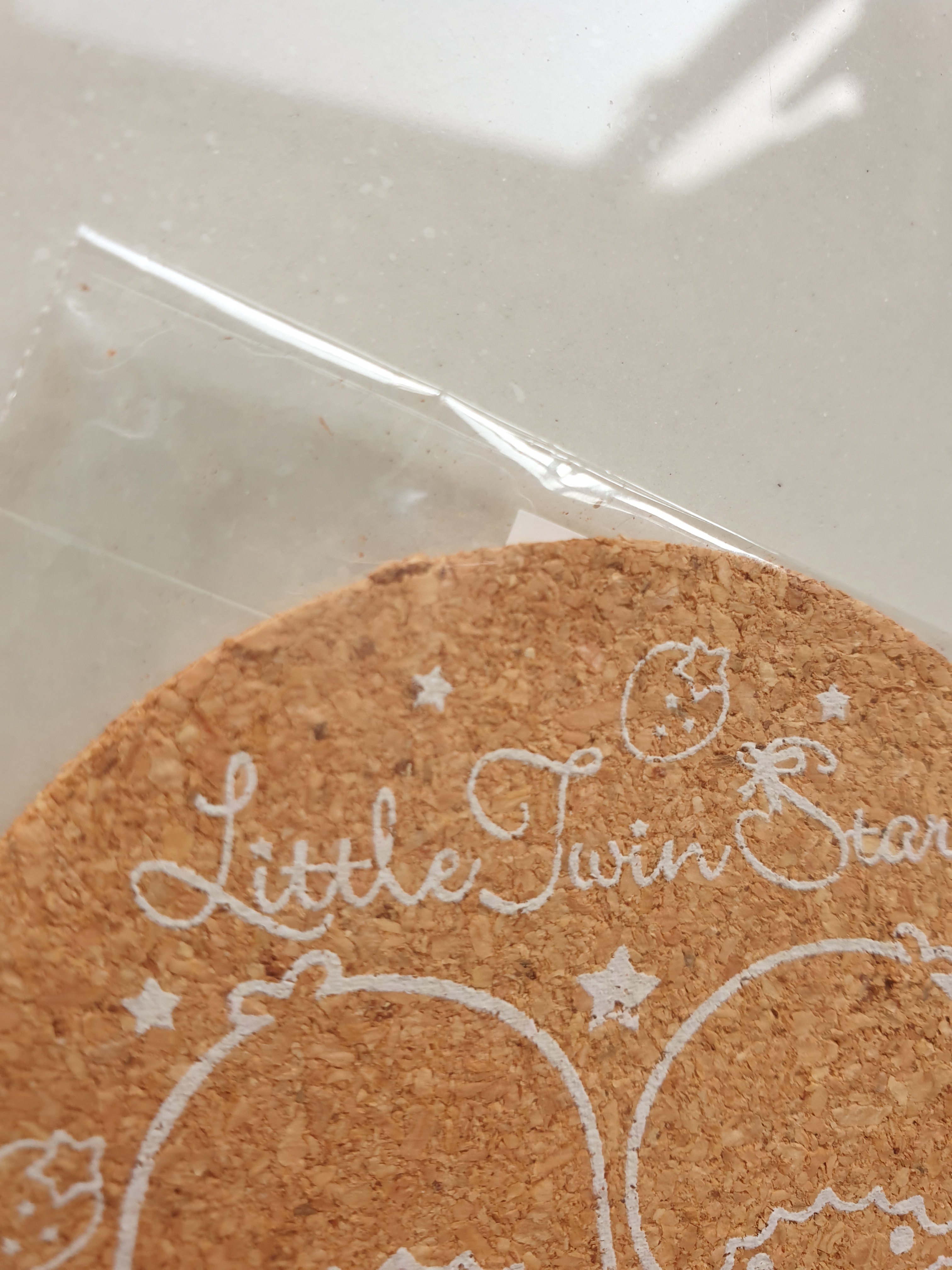 Sanrio Little Twin Stars Cork Coasters (Set of 2) - photo 3