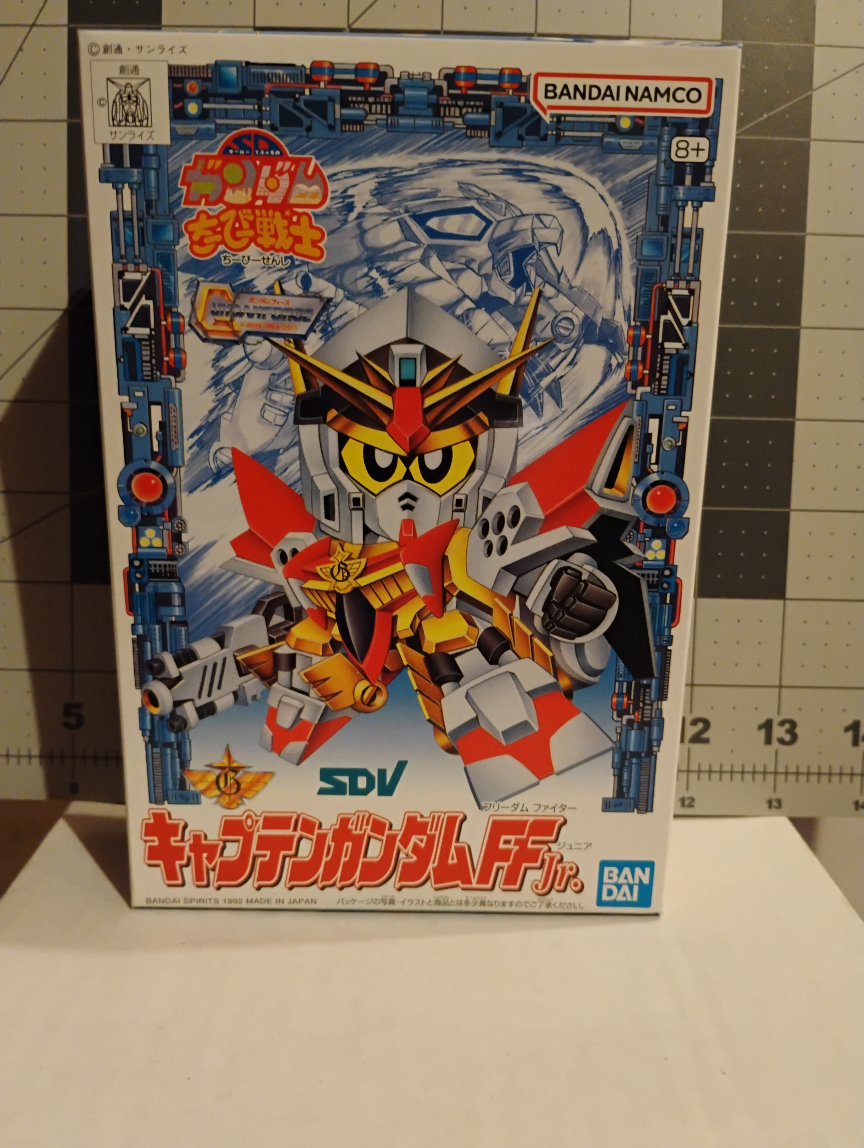 SD Gundam CB03 Captain Gundam FF Jr. Gunpla Kit