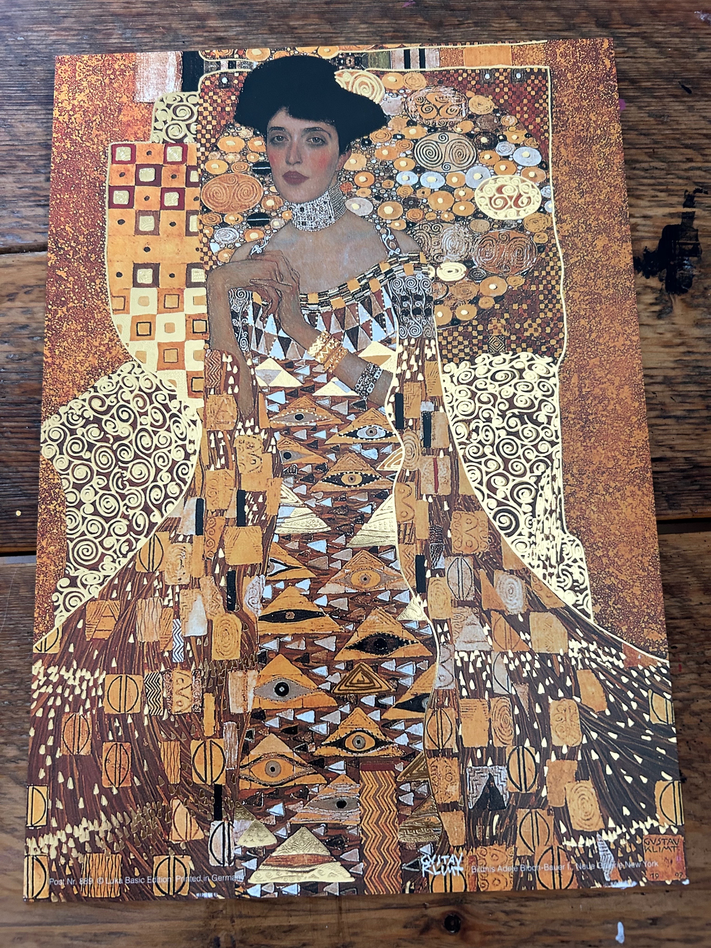 Art Print - The Lady in Gold by Gustav Klimt