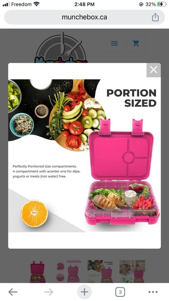 New 4-Compartment Munchebox Lunch Box - photo 5