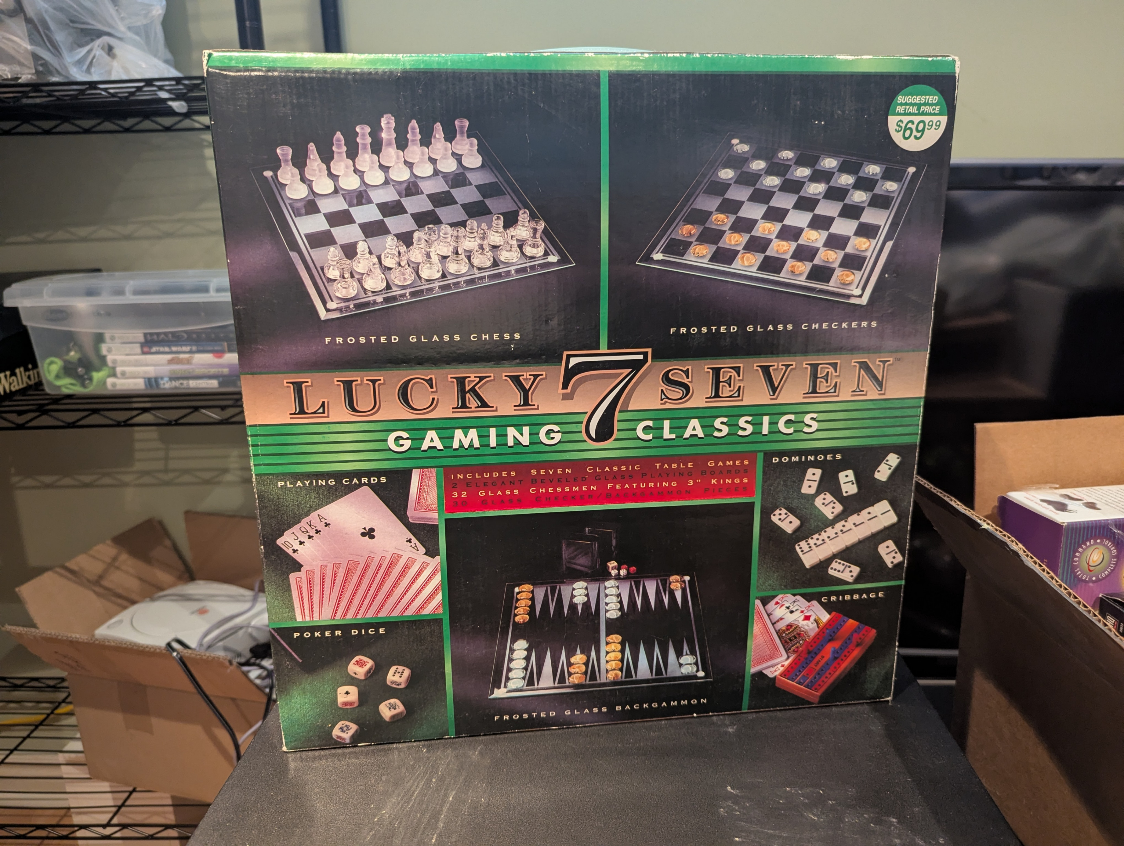 Lucky Seven Gaming Classics 7-in-1