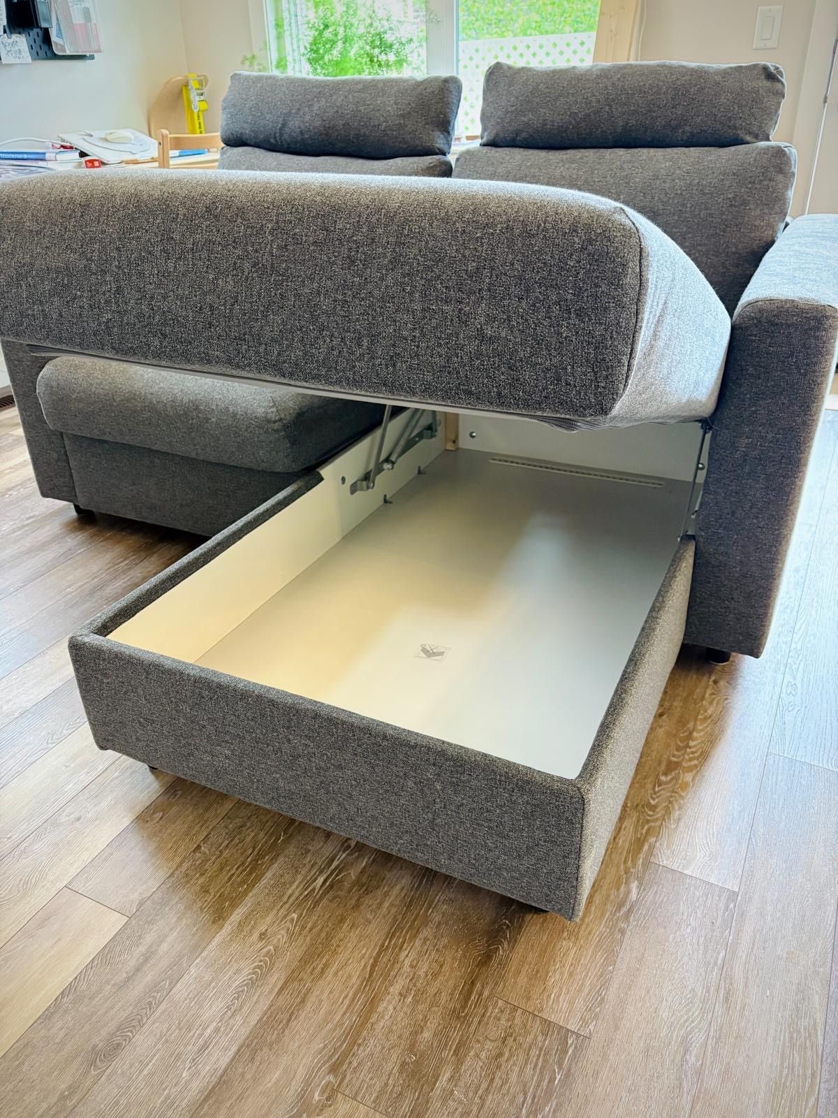 IKEA FINNALA Loveseat with Chaise – Excellent Condition - photo 3