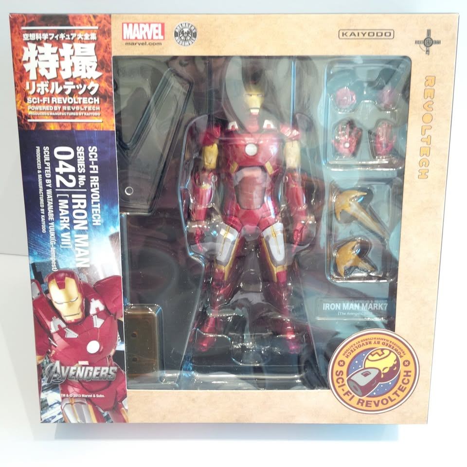 Kaiyodo Revoltech No.042 Iron Man Mark VII 2012 Avengers - photo 2