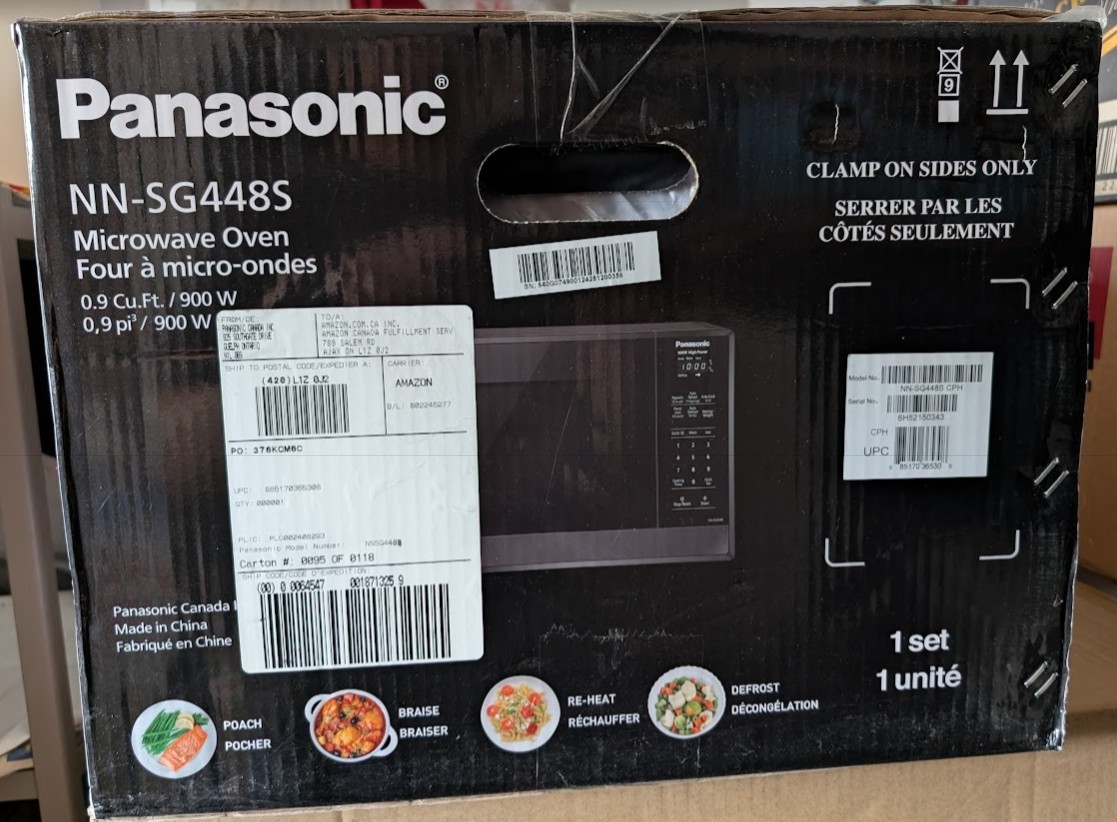 Panasonic Microwave - NN-SG448S (Brand New) - photo 2