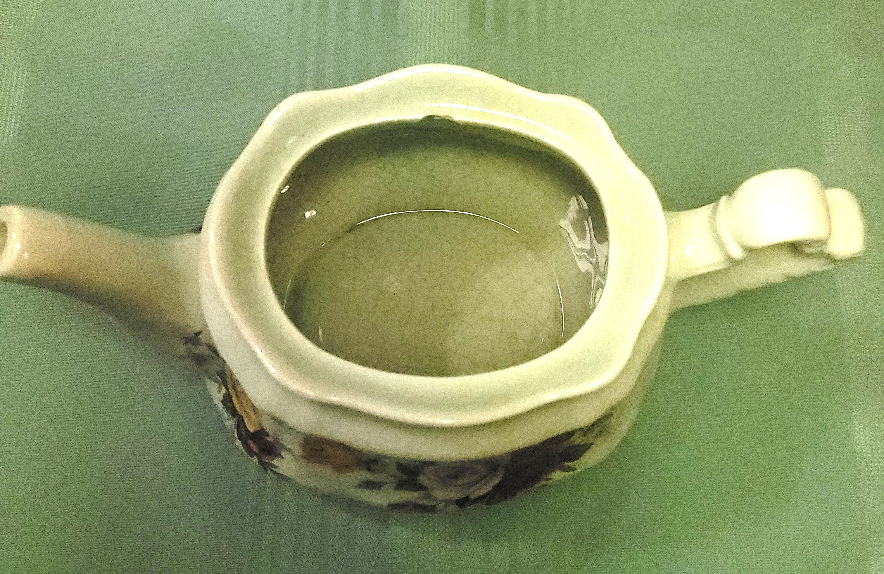 Circa 1950s HJ Wood Kew Floral Teapot England - photo 4