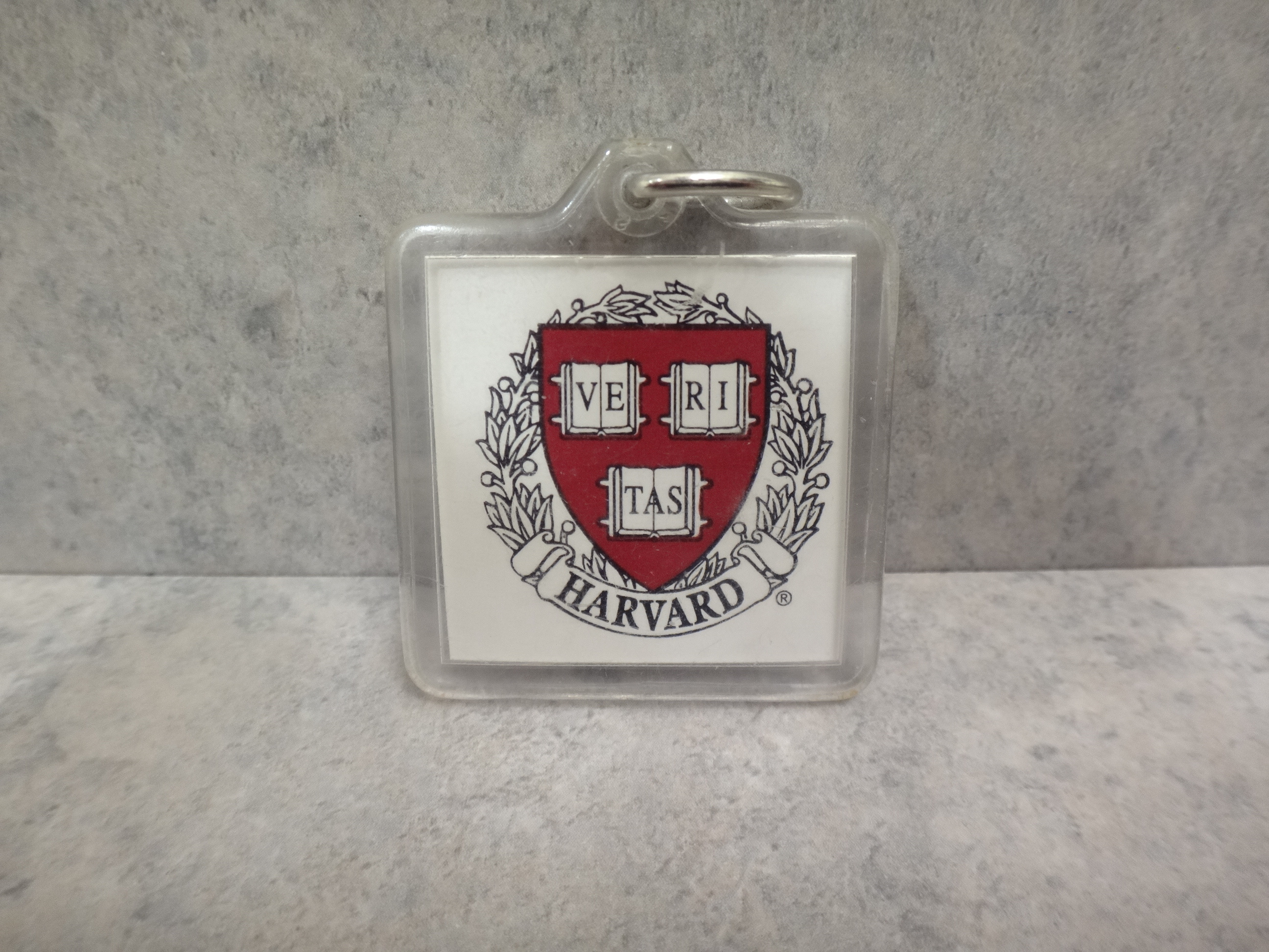 HARVARD University Plastic Keychain