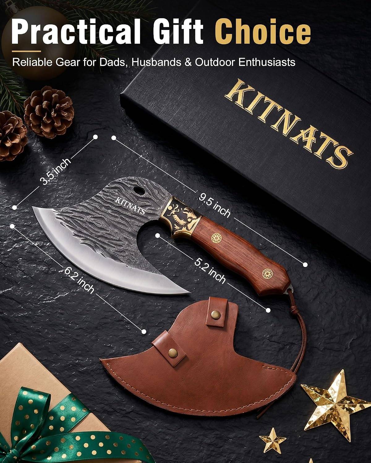 Viking Cleaver Knife - photo 2