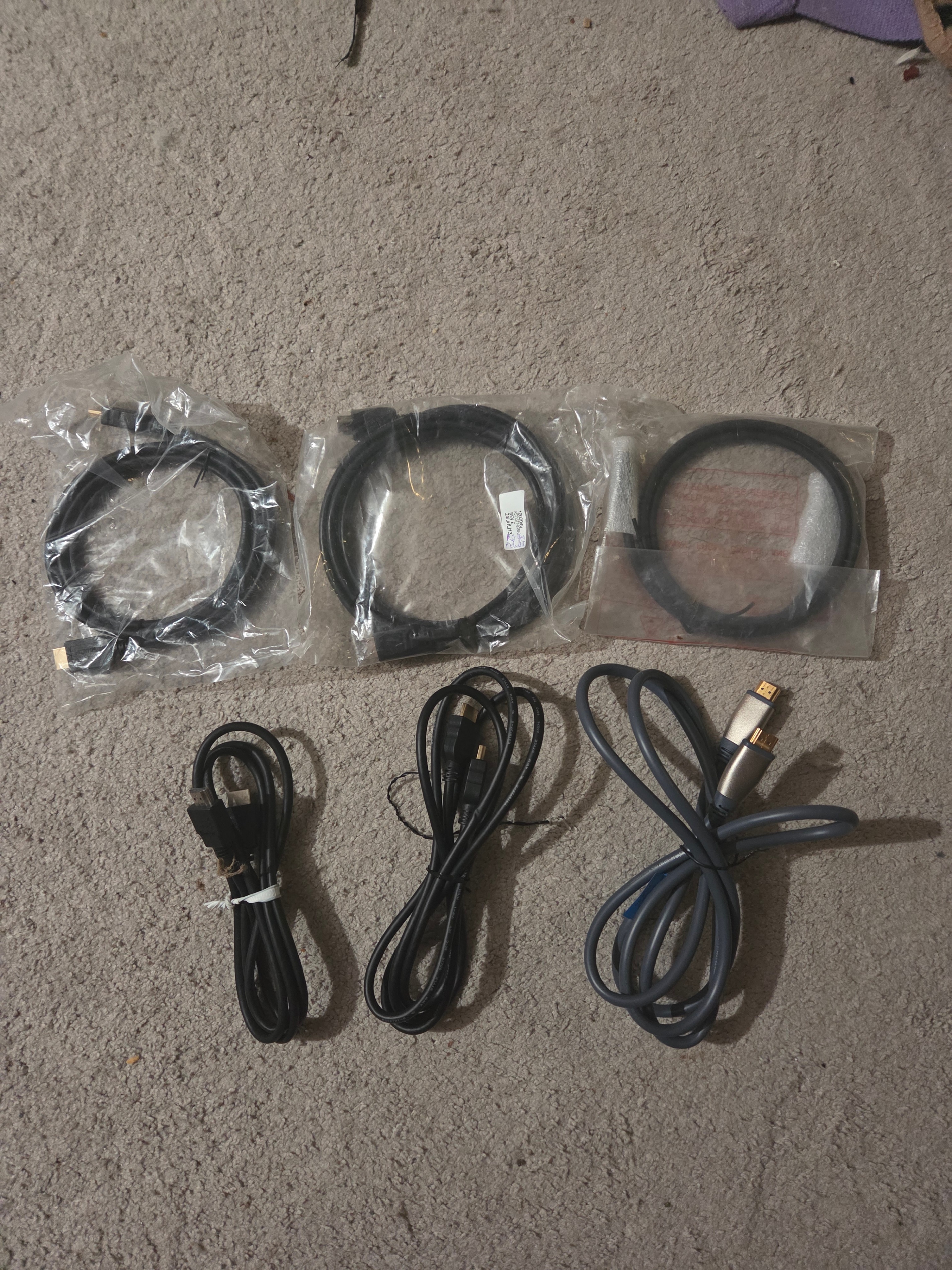 6 HDMI Cables