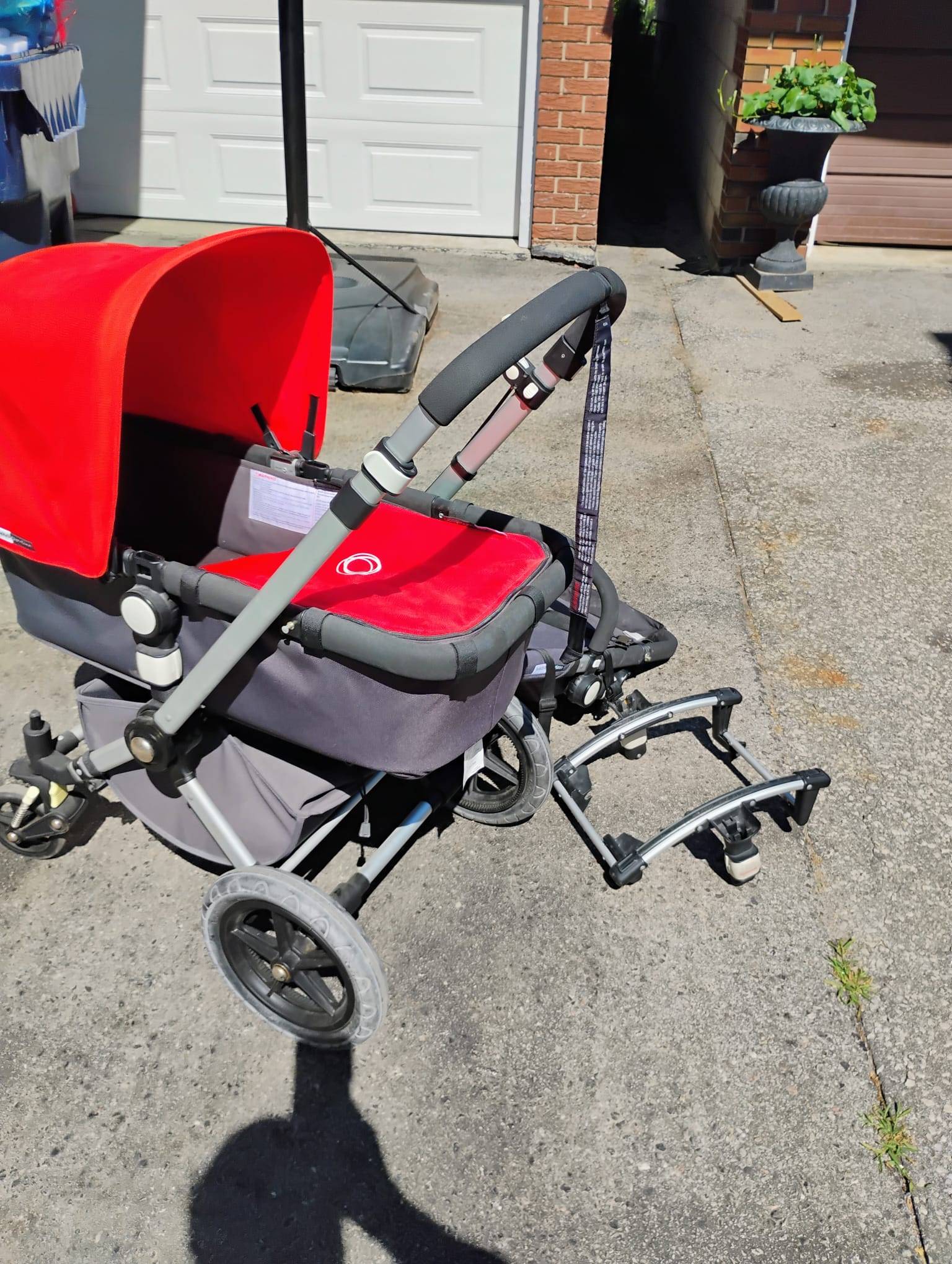 Bugaboo Cameleon  Orange Travel System Stroller - photo 4