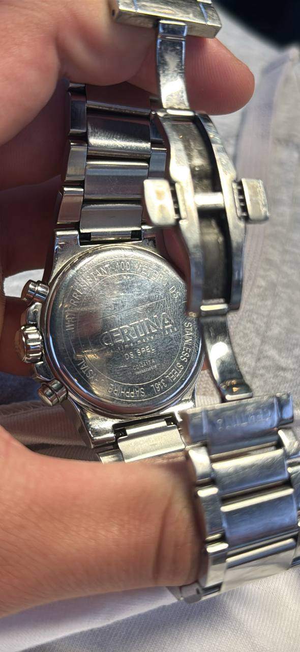 Certina DS Speed Chronograph - Swiss Made Stainless Steel Watch - photo 5